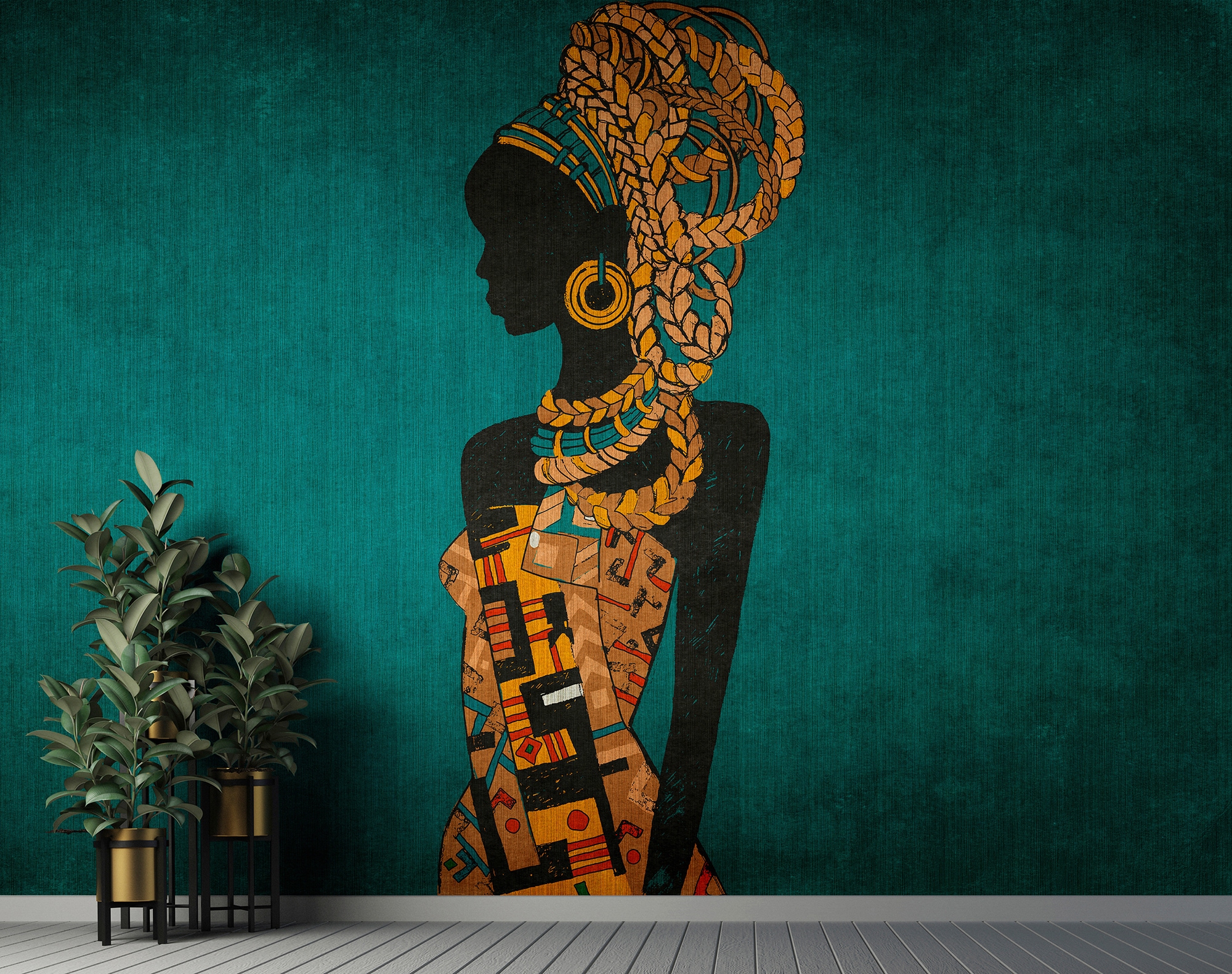 living walls Fototapete »Walls by Patel Nairobi«, Vlies, Wand
