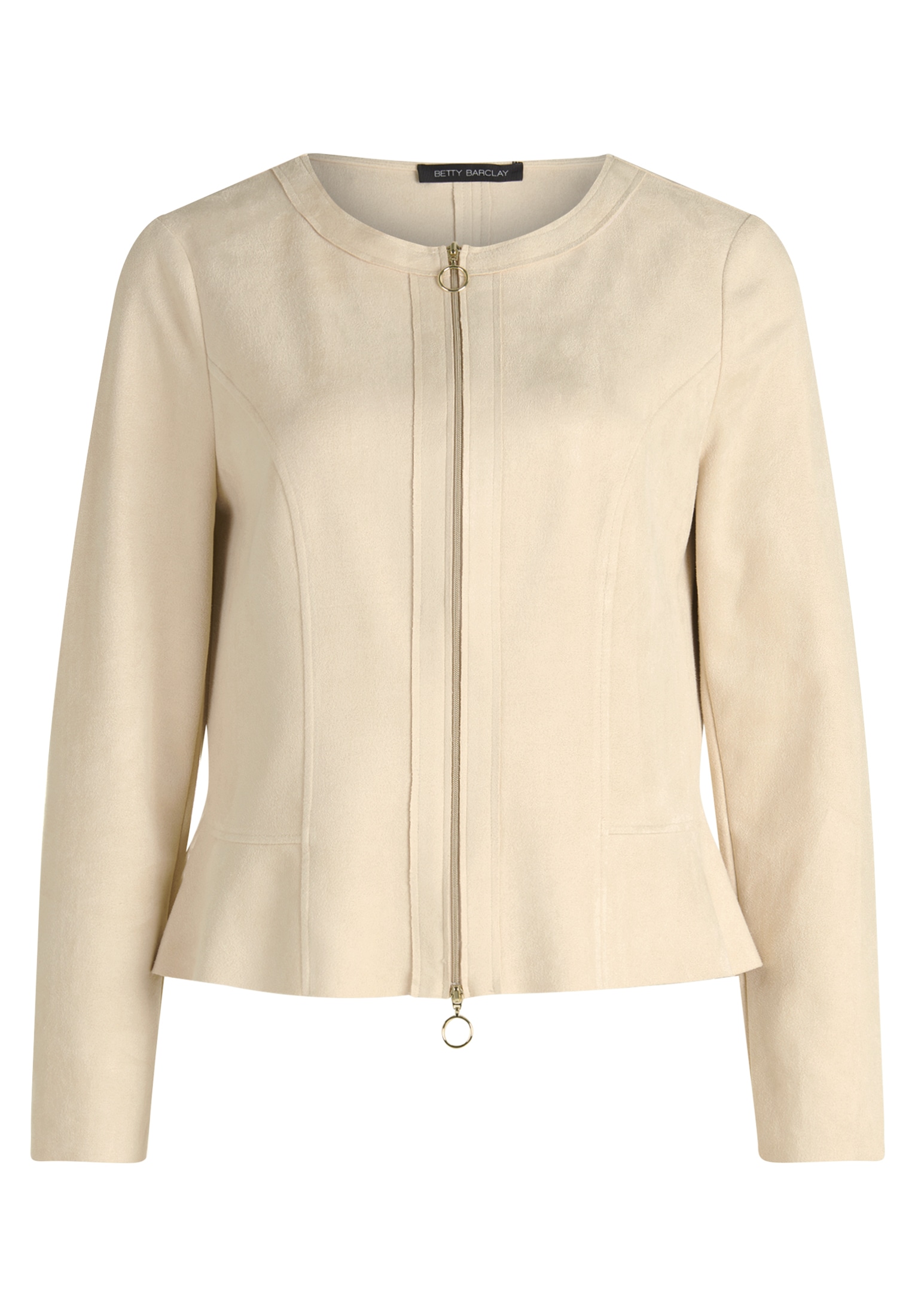 Betty Barclay Jackenblazer »Betty Barclay Blazer-Jacke mit Reißverschluss«, Material