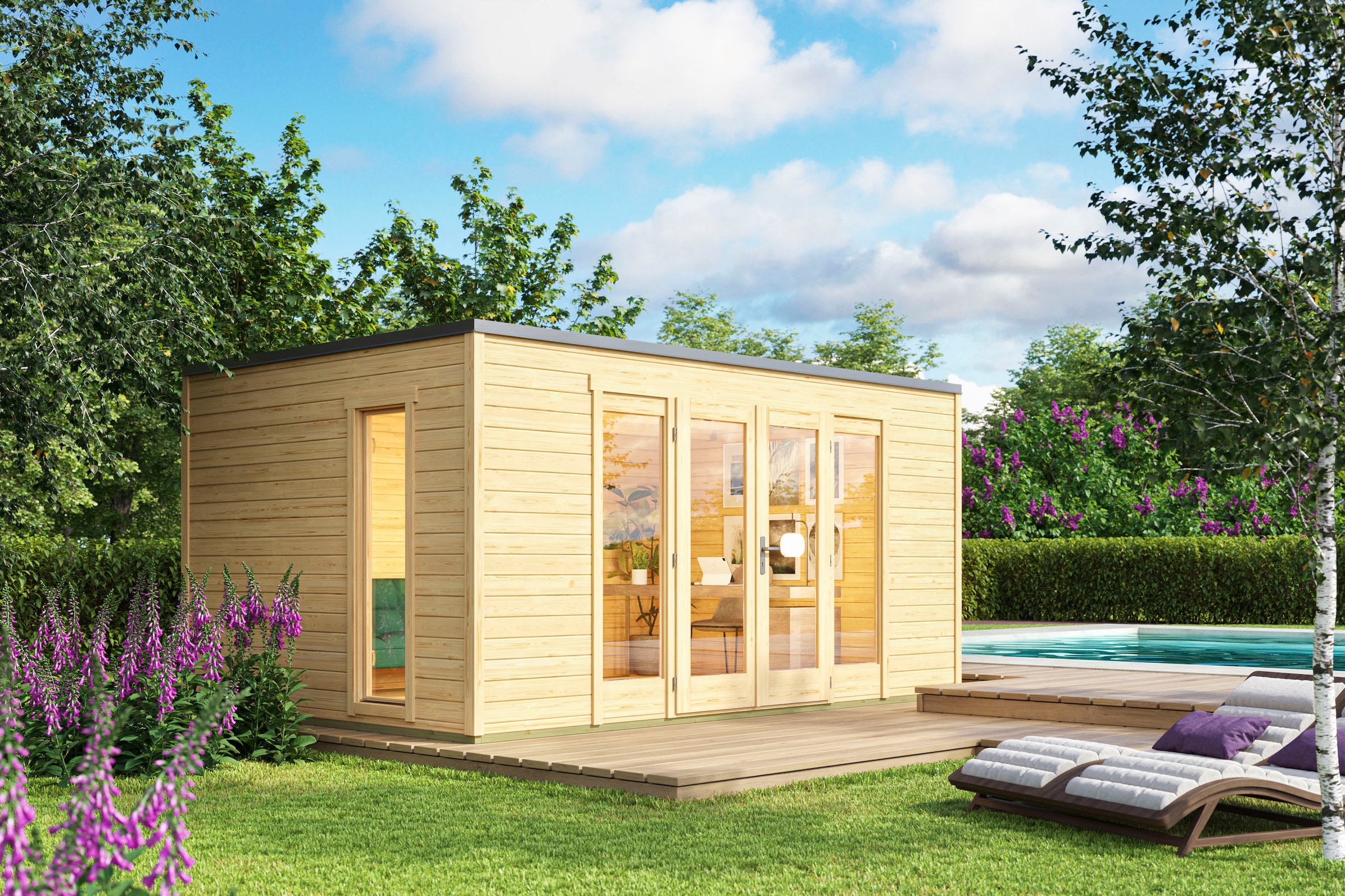 LASITA MAJA Gartenhaus "PALERMO 2" günstig online kaufen