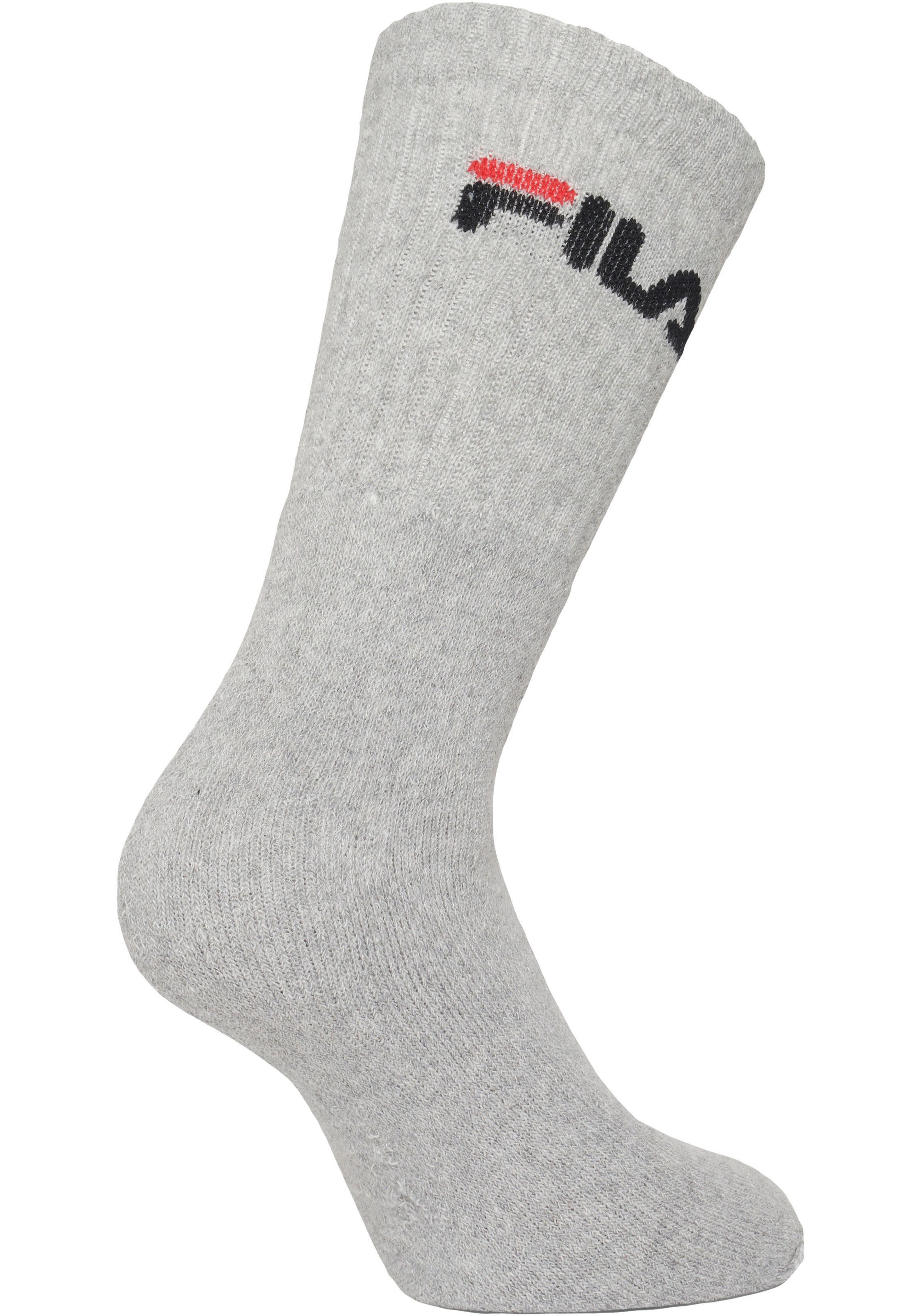 Thumbnail - Fila Tennissocken "UNISEX CREW TENNIS FULL TERRY SOCKS" 3er Pack, 3 Stk. tlg. mit verstärkten Belastungszonen