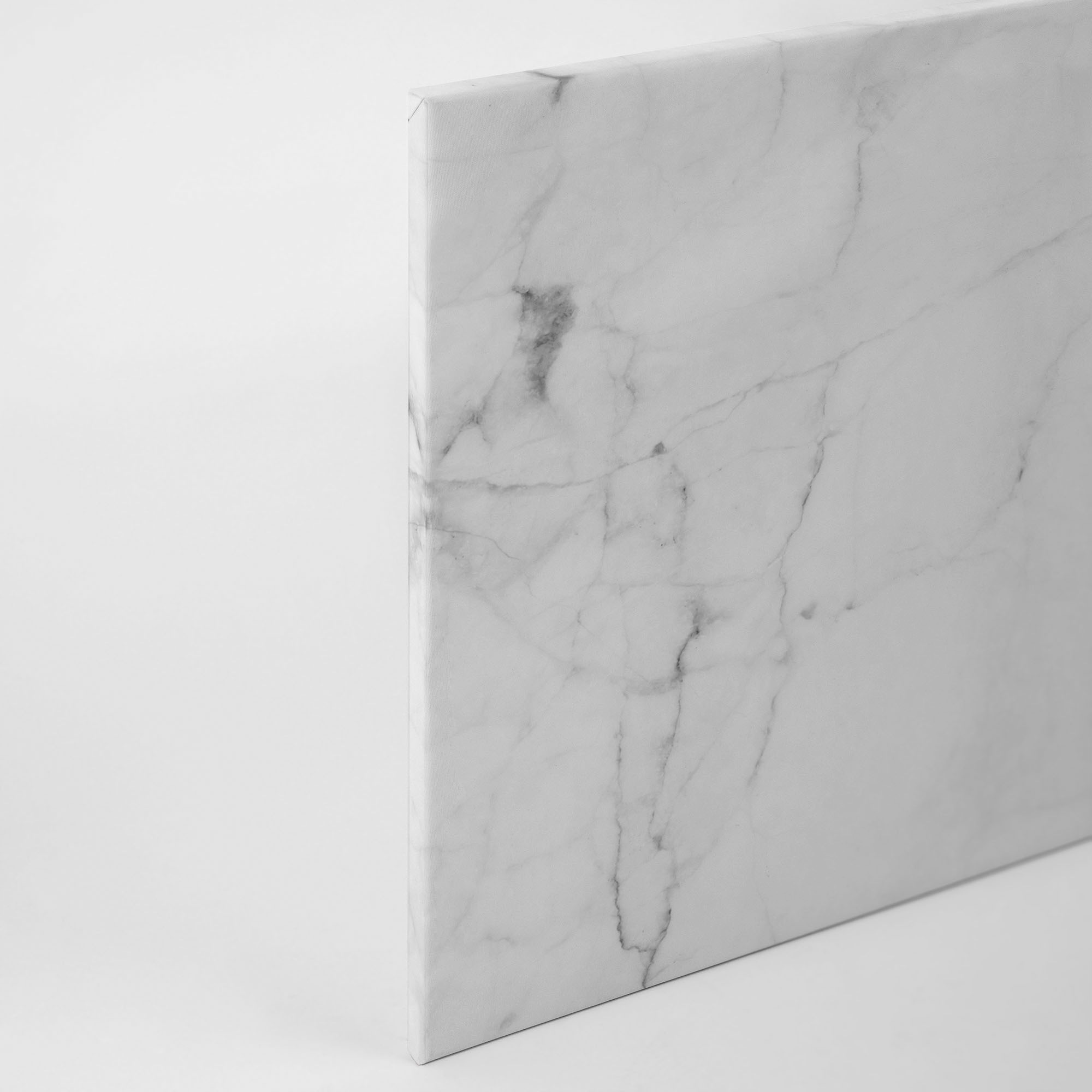 A.S. Création Leinwandbild »White Marble«, Kunst-Marmor-Kinder, (1 St.), Marmoroptik Marmor Keilrahmen Leinwand-Bild Wohnzimmer modern Wandbild