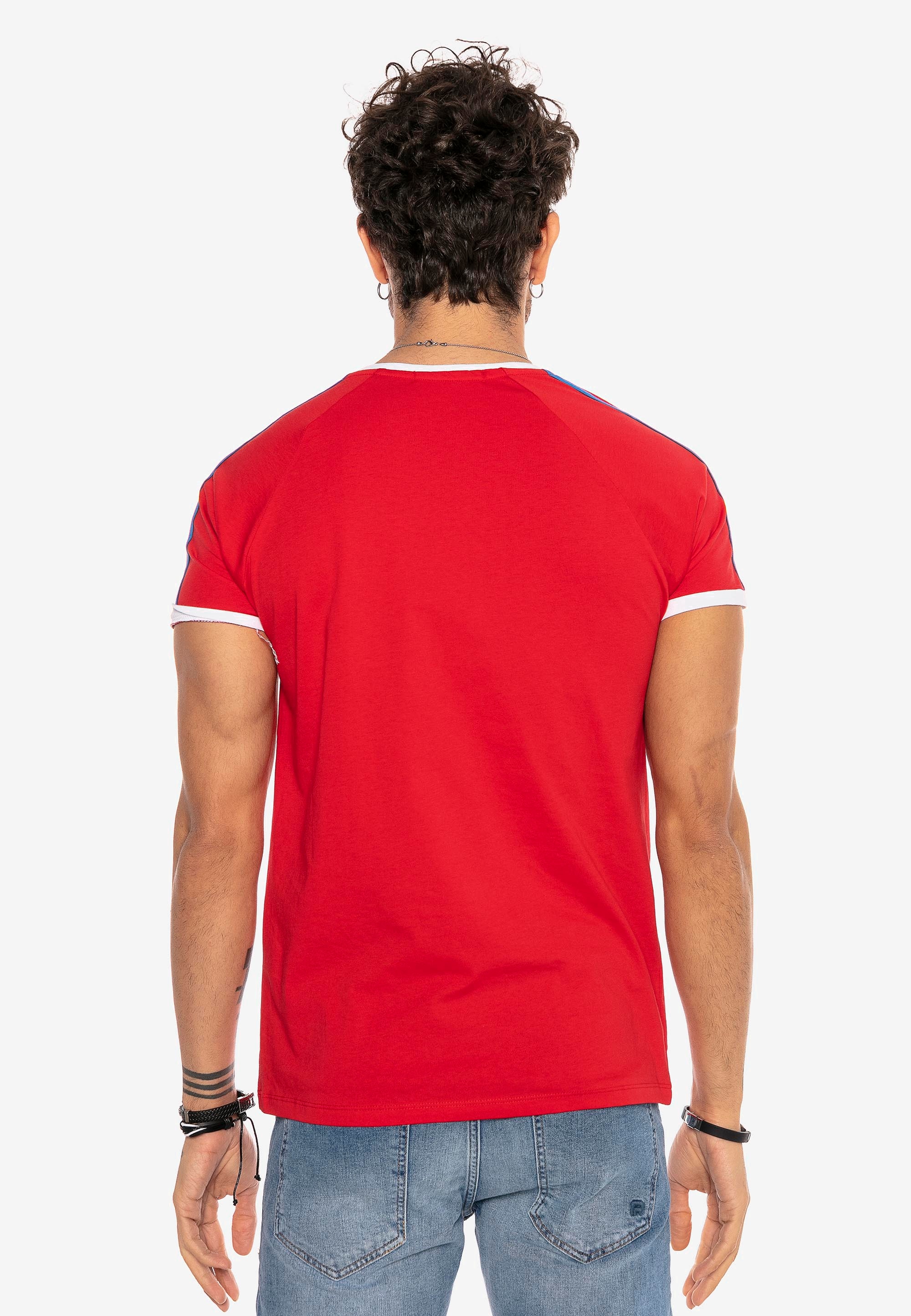 RedBridge T-Shirt »Mesa«, mit gesticktem NASA Logo