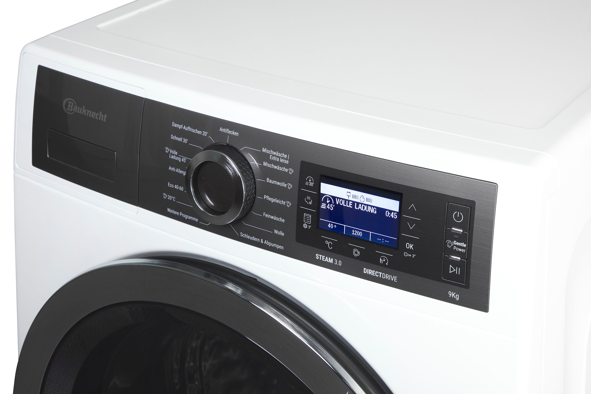 BAUKNECHT Waschmaschine »B7 99 SILENCE DE«, 9 kg, 1400 U/min