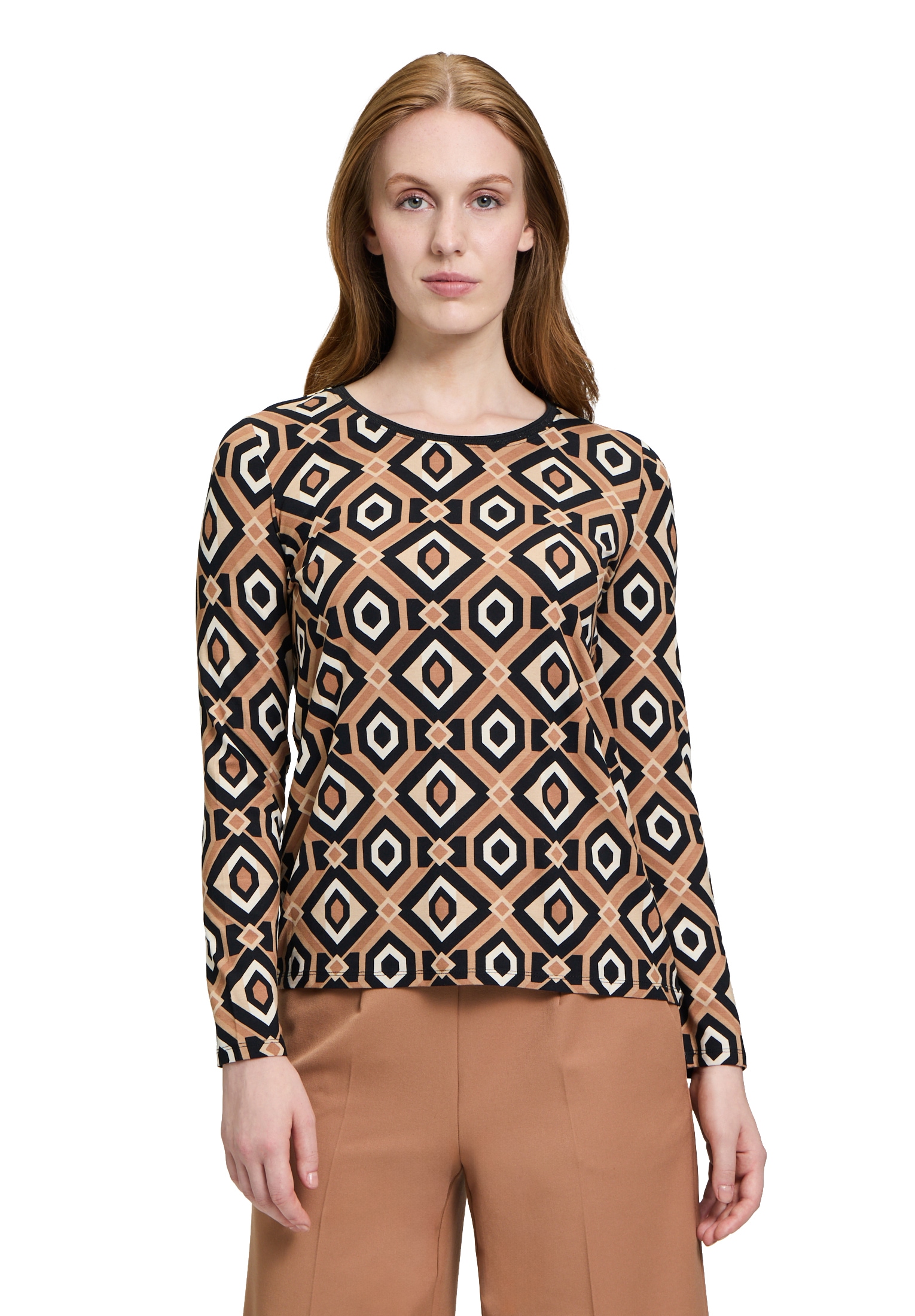 Betty Barclay Kurzarmshirt "Betty Barclay Basic Shirt mit Blumenprint", Dru günstig online kaufen