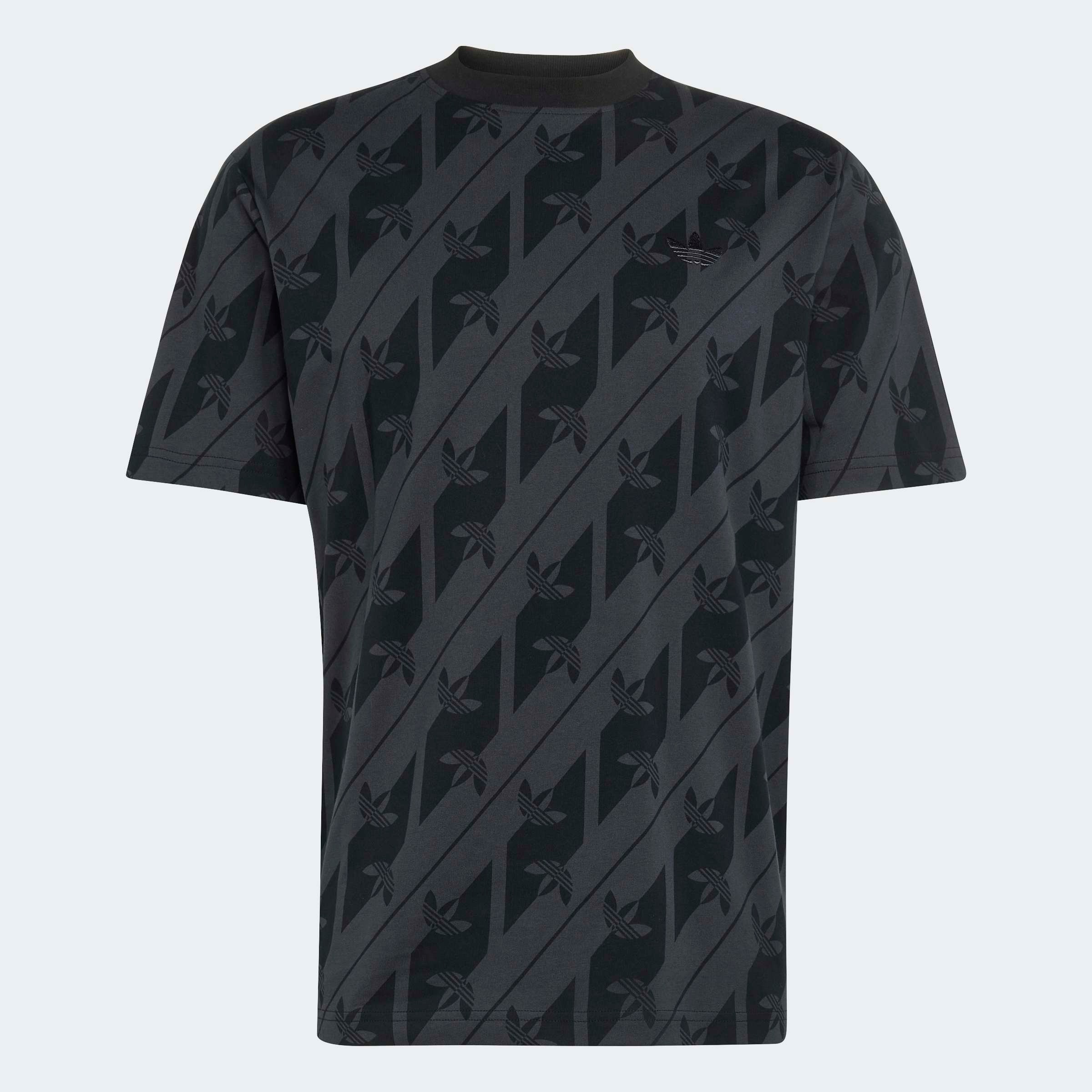adidas Originals T-Shirt »MONOGRAM AOP TE« mit Rundhalsausschnitt, ohne Verschluss, sportlicher Stil