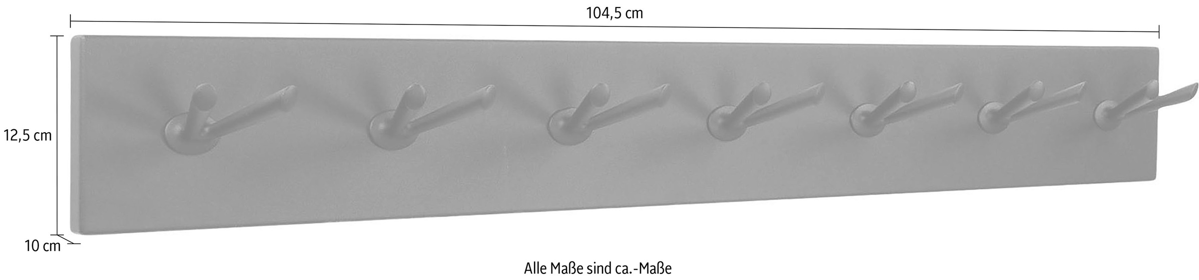 Spinder Design Garderobenhalter »Pull«, Metall, Breite 104,5 cm