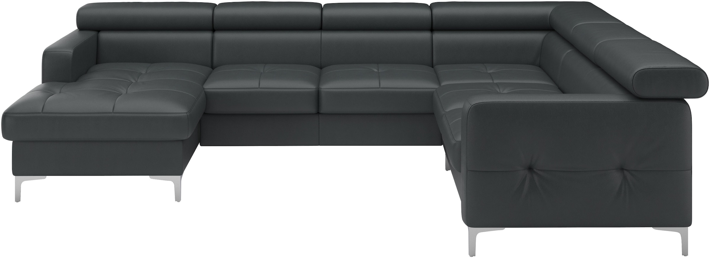 COTTA Wohnlandschaft "Sammy U-Form", mit Kopfteilverstellung, optional mit günstig online kaufen