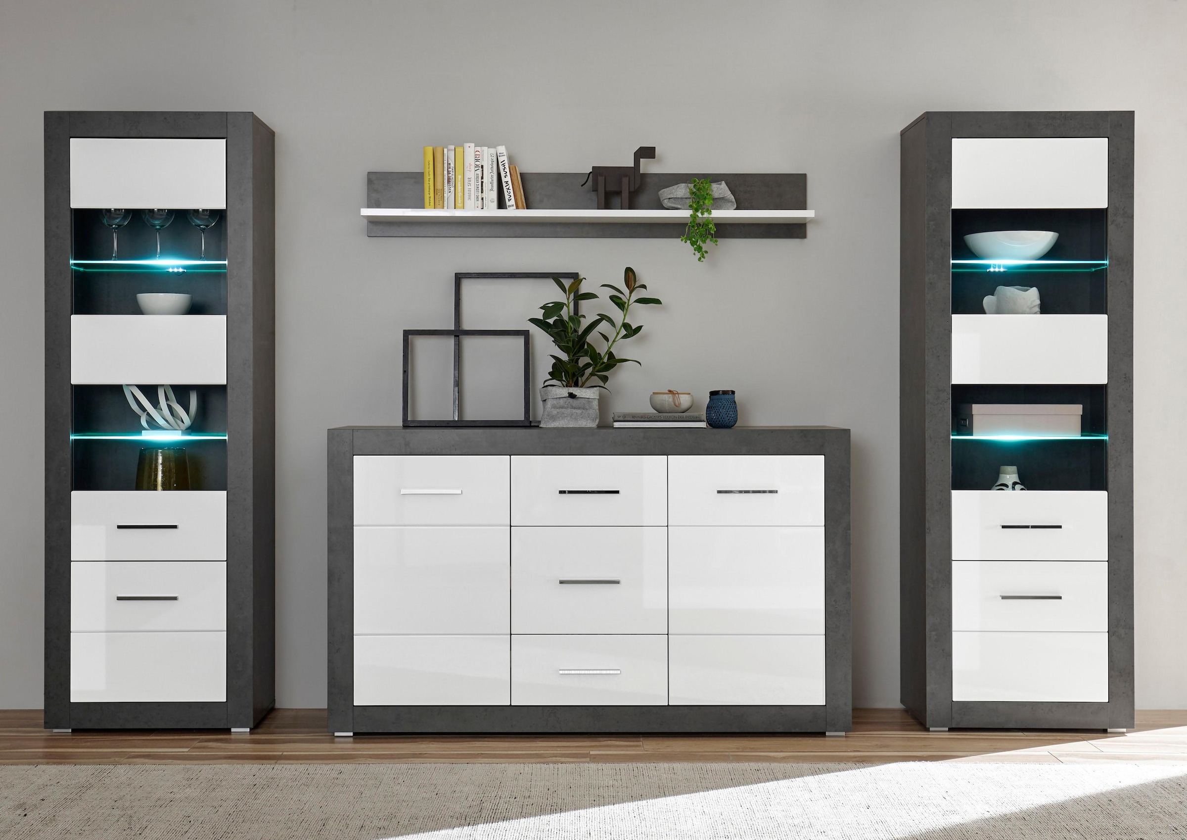 INOSIGN Wohnwand "Etero" Set, 4 Stk. tlg. günstig online kaufen