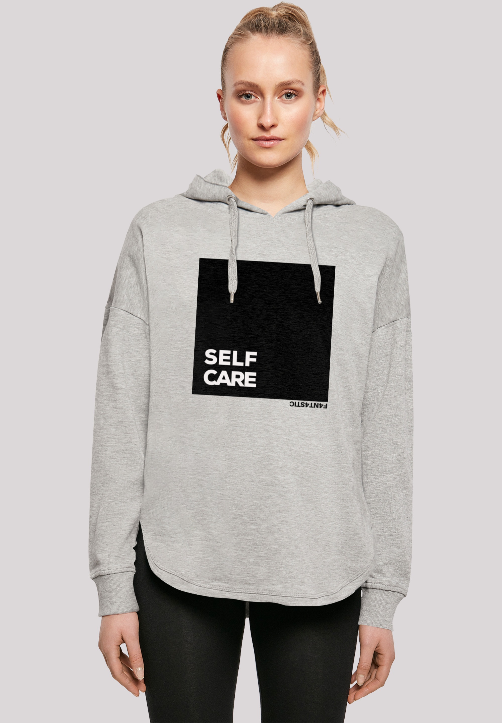 F4NT4STIC Kapuzenpullover "SELF CARE OVERSIZE HOODIE", Print