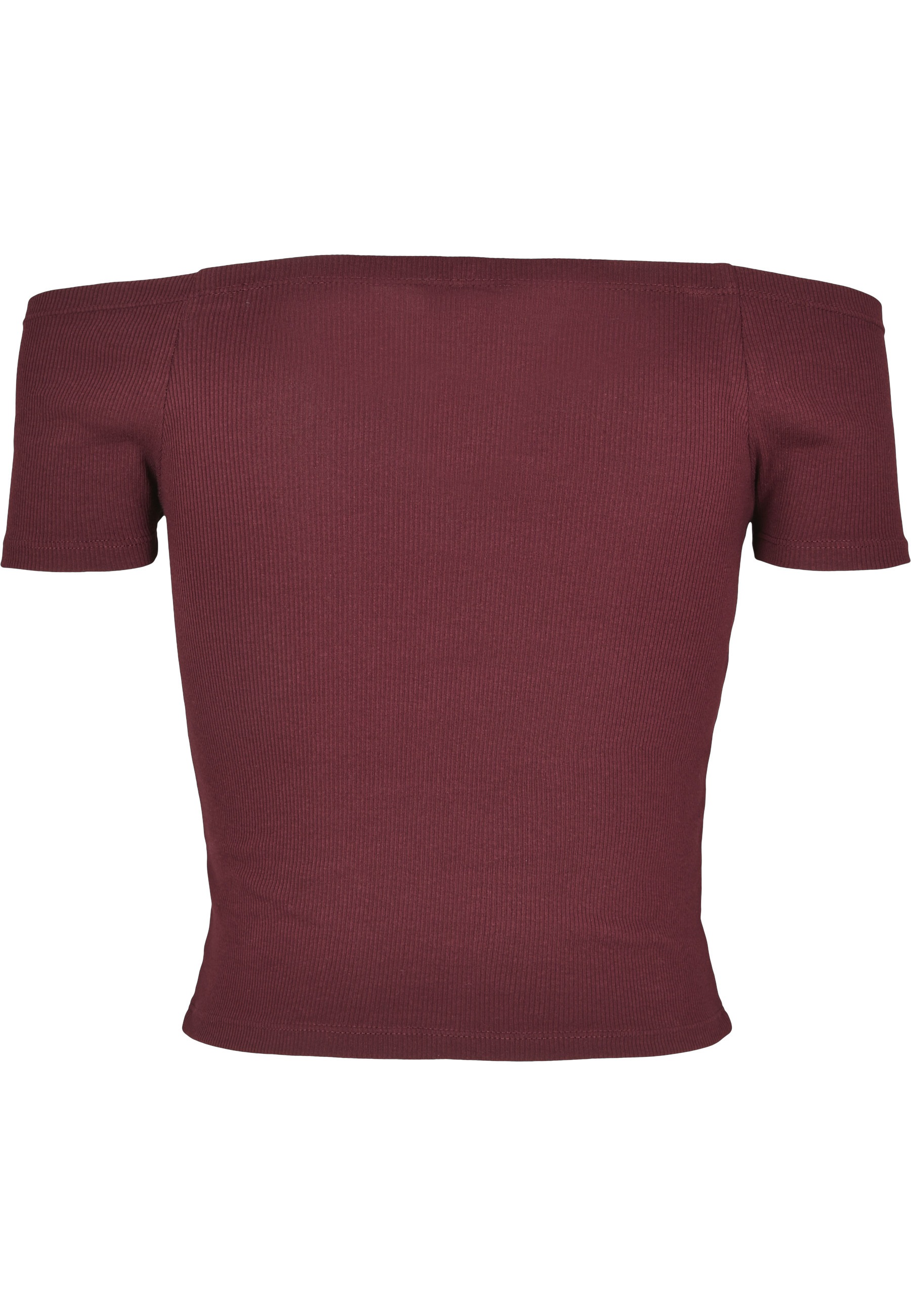 URBAN CLASSICS T-Shirt "Urban Classics Damen Ladies Off Shoulder Rib Tee" 1 günstig online kaufen