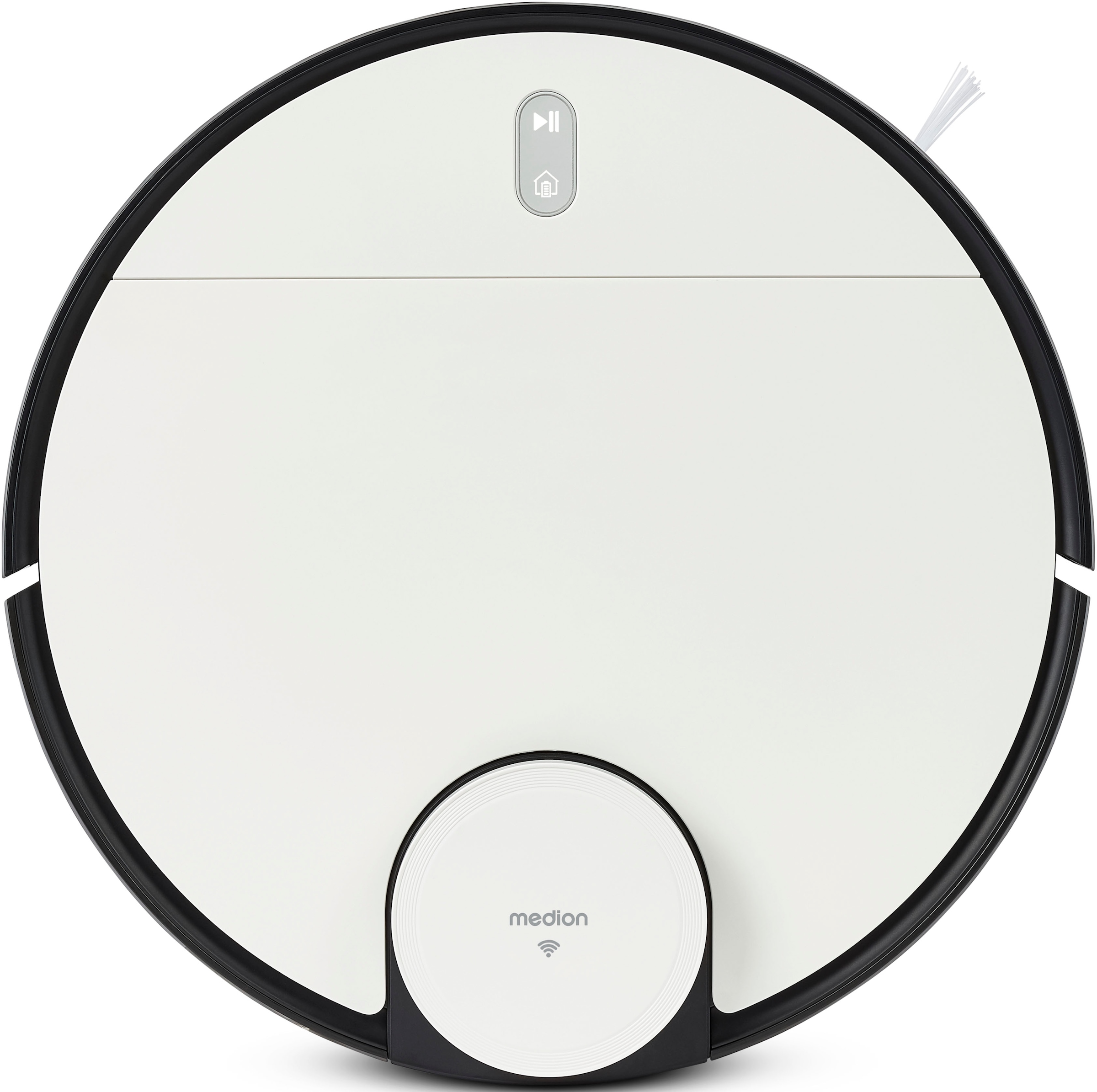 Medion® Nass-Trocken-Saugroboter »MD 20040 X40 SW«, App und Alexa Steuerung, Betriebszeit bis zu 110 min