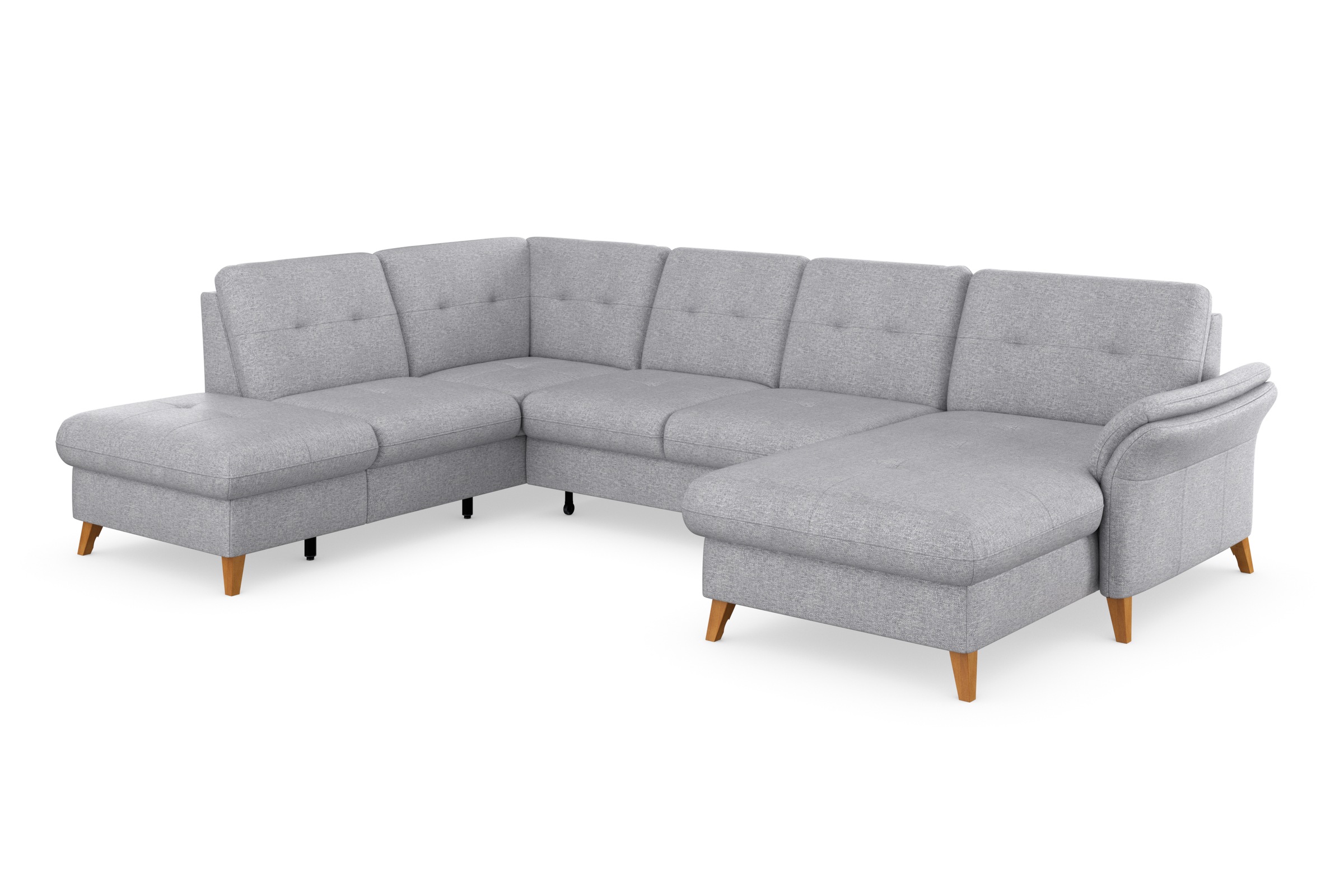 Canapé d'Angle Sit & More Goteborg Argent 8