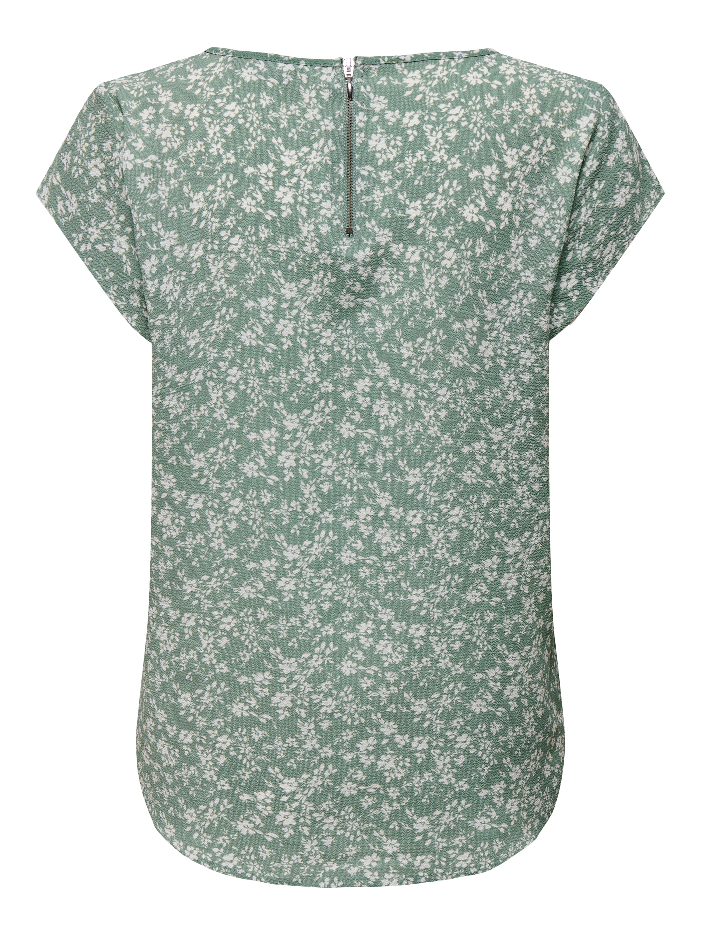 ONLY Shirtbluse »ONLVIC S/S AOP TOP NOOS PTM« mit Allover Druck