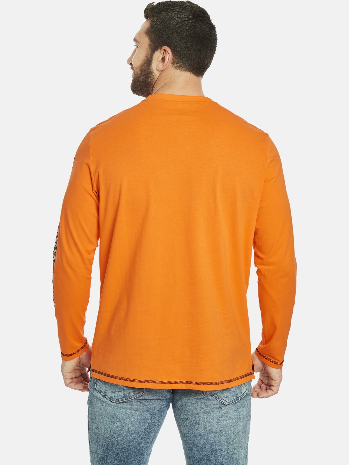 Jan Vanderstorm Langarm-Poloshirt »Langarmshirt BERTULI«