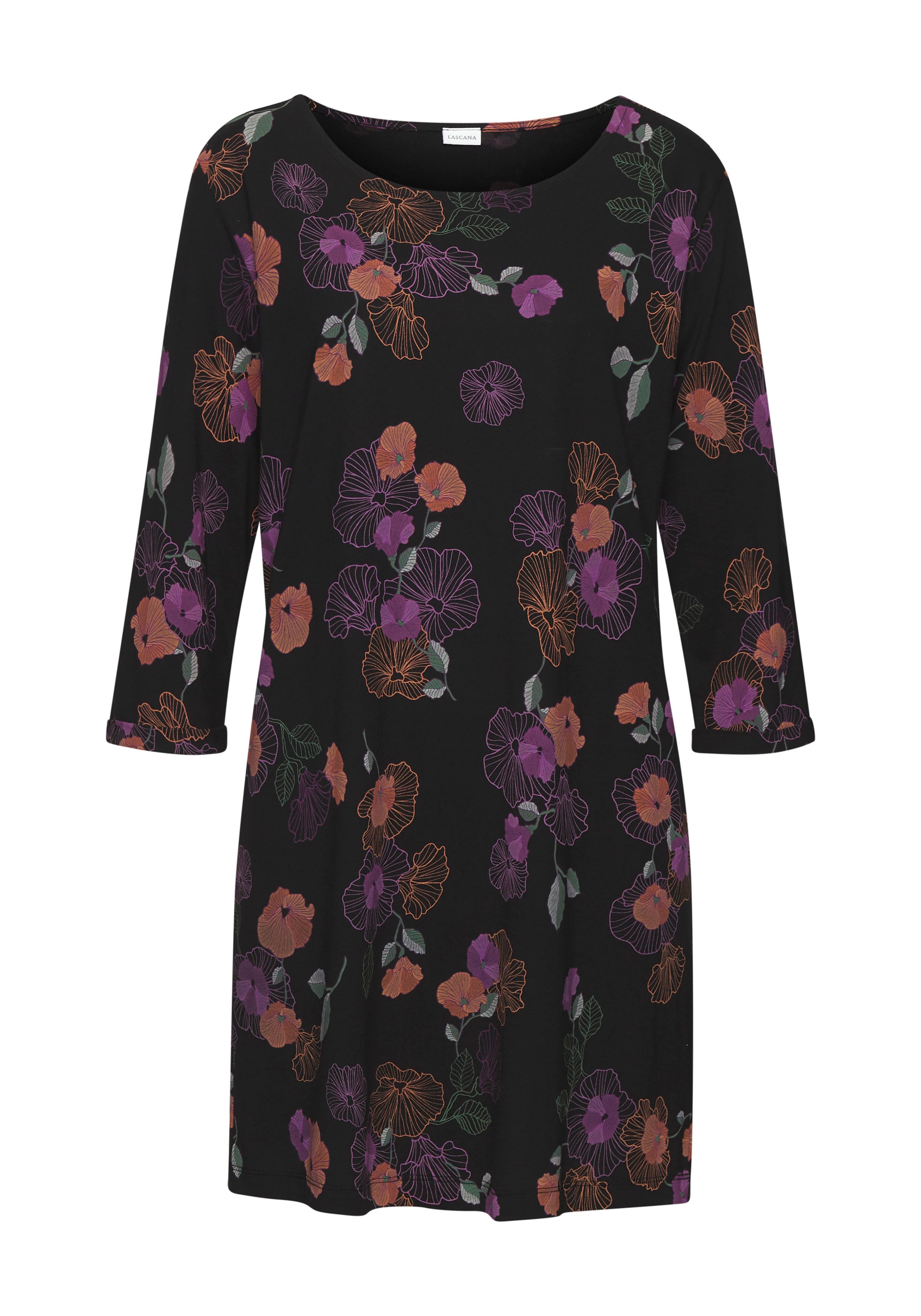 Vivance Dreams Nachthemd 1-teilig, mit Blumen-Druck günstig online kaufen