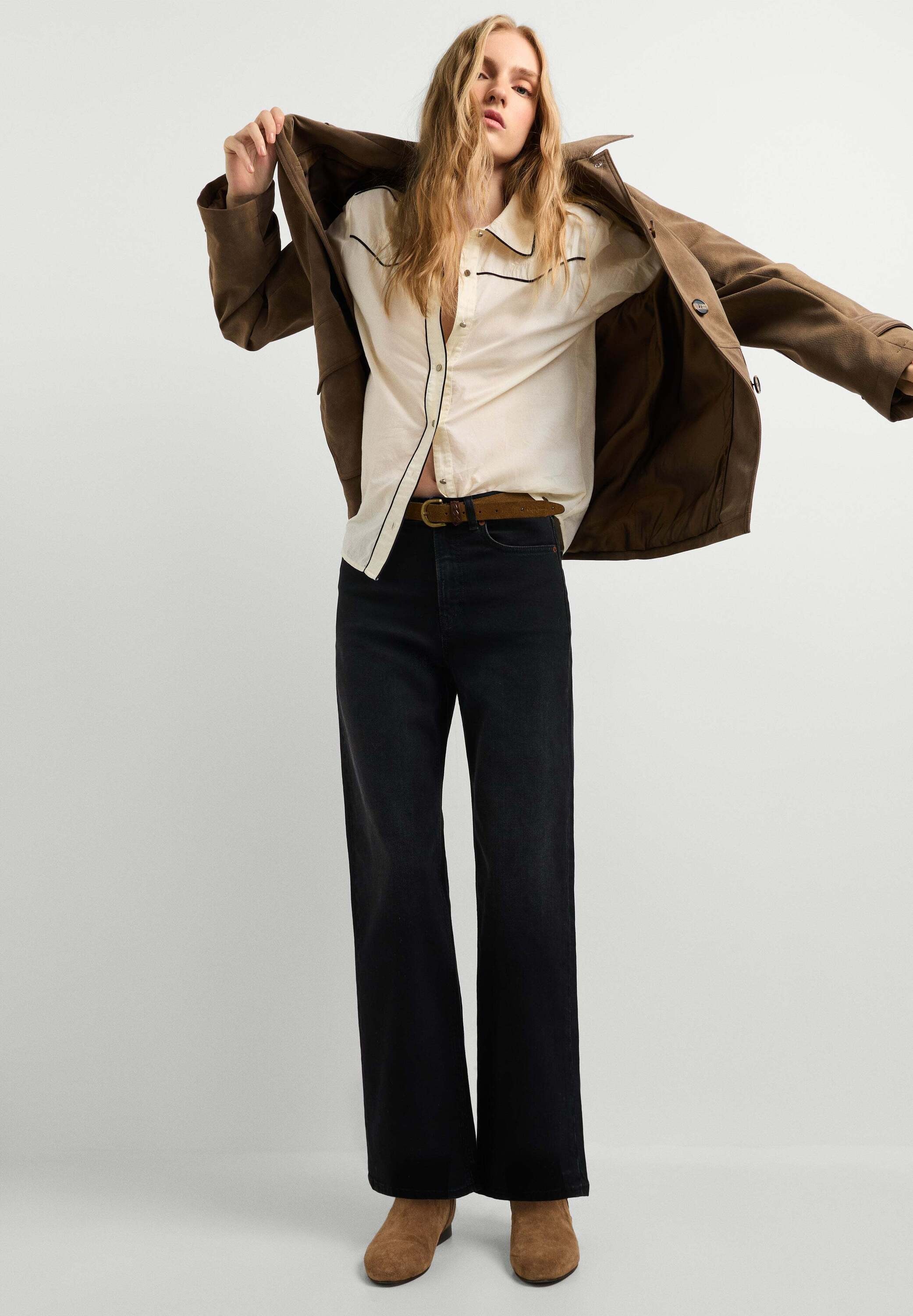 Pepe Jeans Straight-Jeans "straight leg jeans STRAIGHT JEANS UHW LEXA"