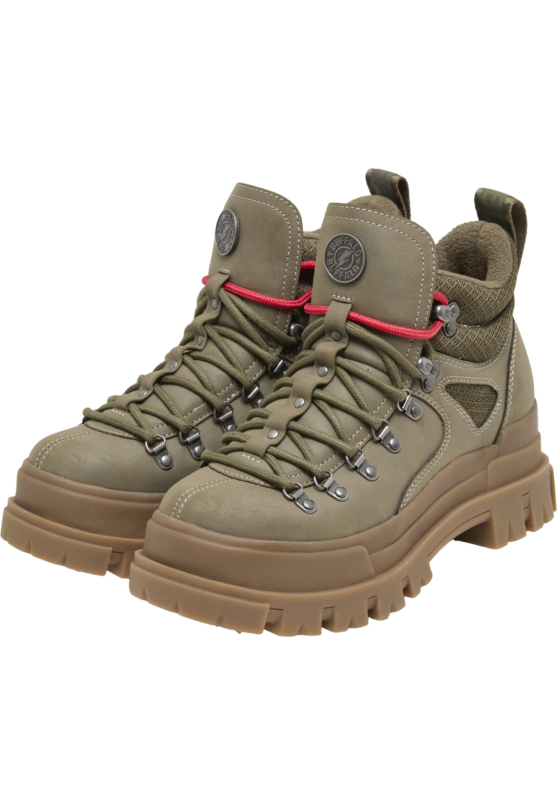 Buffalo Stiefel "Buffalo ASPHA LACE UP HIKE - VEGAN NUBUCK/MESH" günstig online kaufen