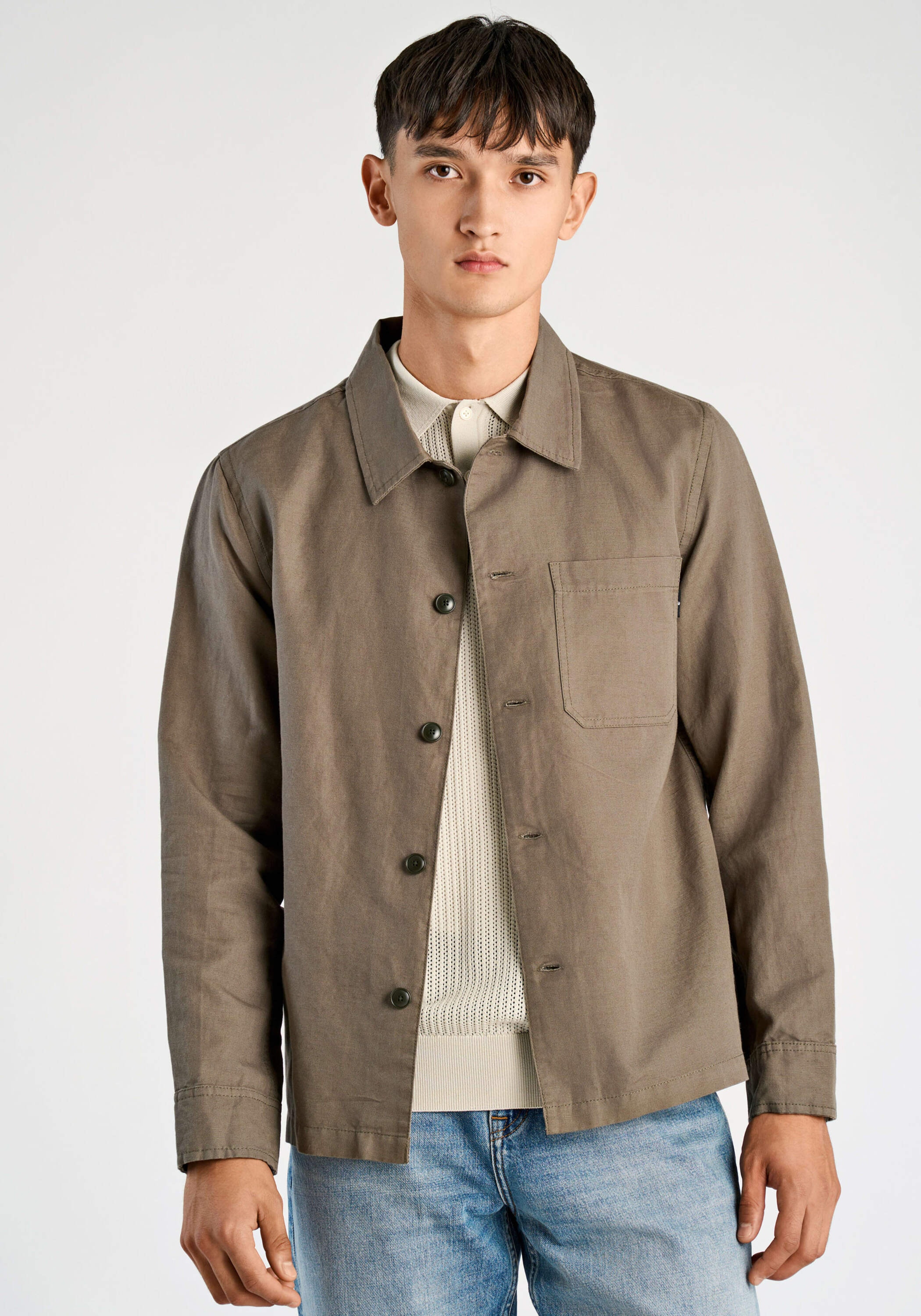 JUNK de LUXE Hemdjacke "Hemdjacke Modern Fit" günstig online kaufen