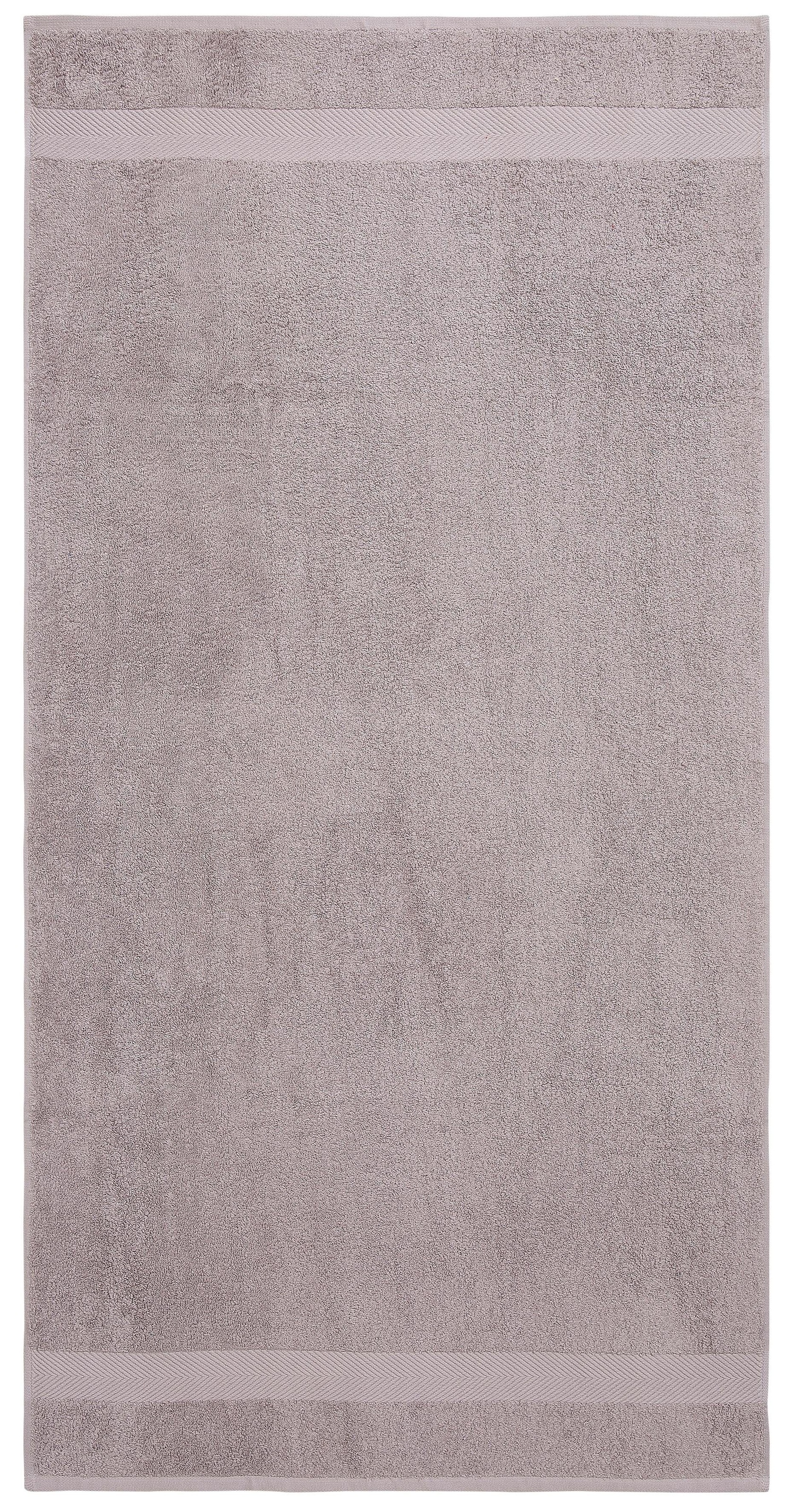 my home Duschtücher »Eva«, (2 St., 2er Set Badetücher 70 x 140 cm), Premium-Qualität 550g/m², flauschig, Handtuchset aus 100 % Baumwolle