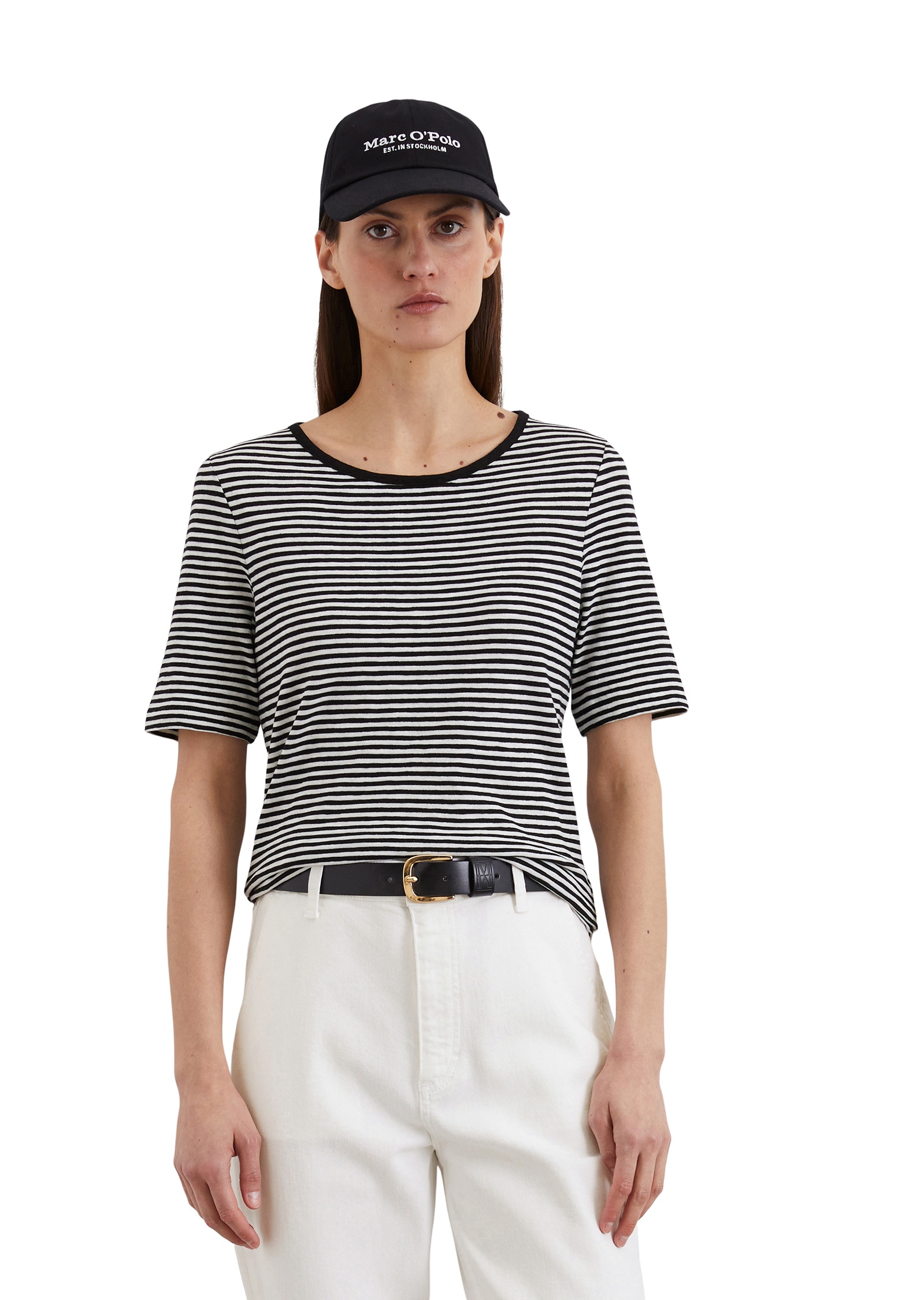 Marc OPolo T-Shirt "aus Organic Cotton Slub Jersey" günstig online kaufen