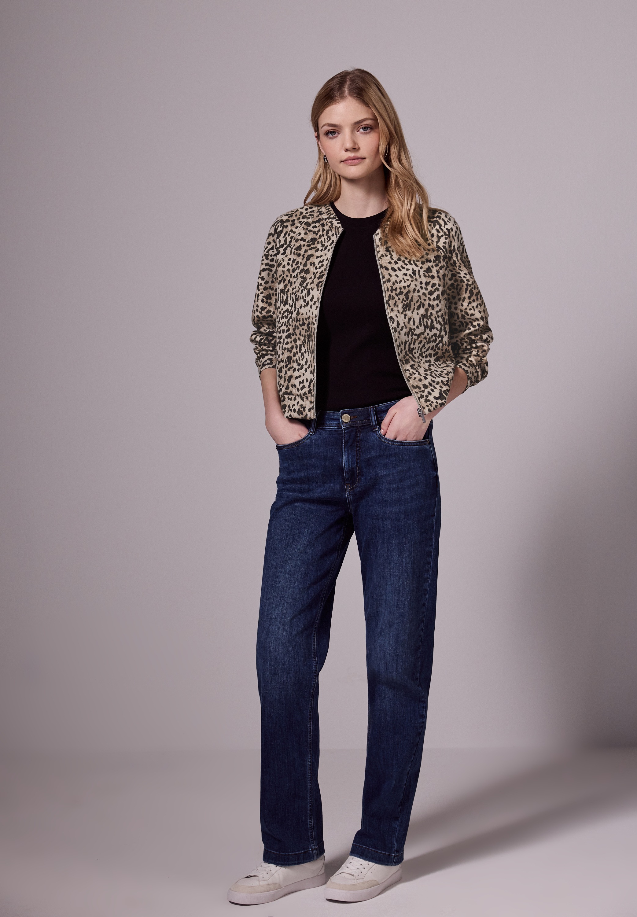 Thumbnail - STREET ONE STUDIO Blouson ohne Kapuze mit Elastiksaum