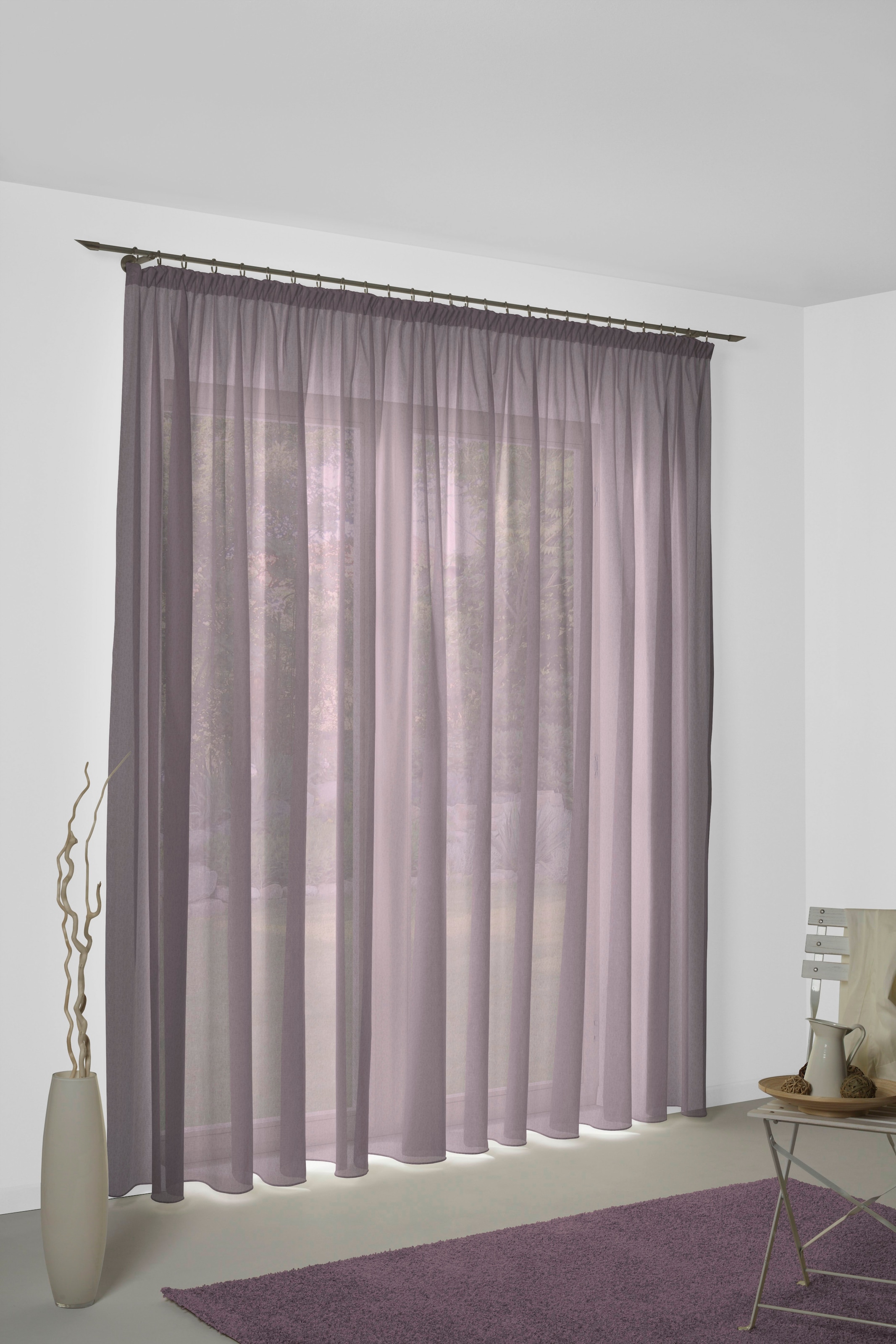 Wirth Vorhang "Sunday" Multifunktionsband 1 Stk. tlg. günstig online kaufen