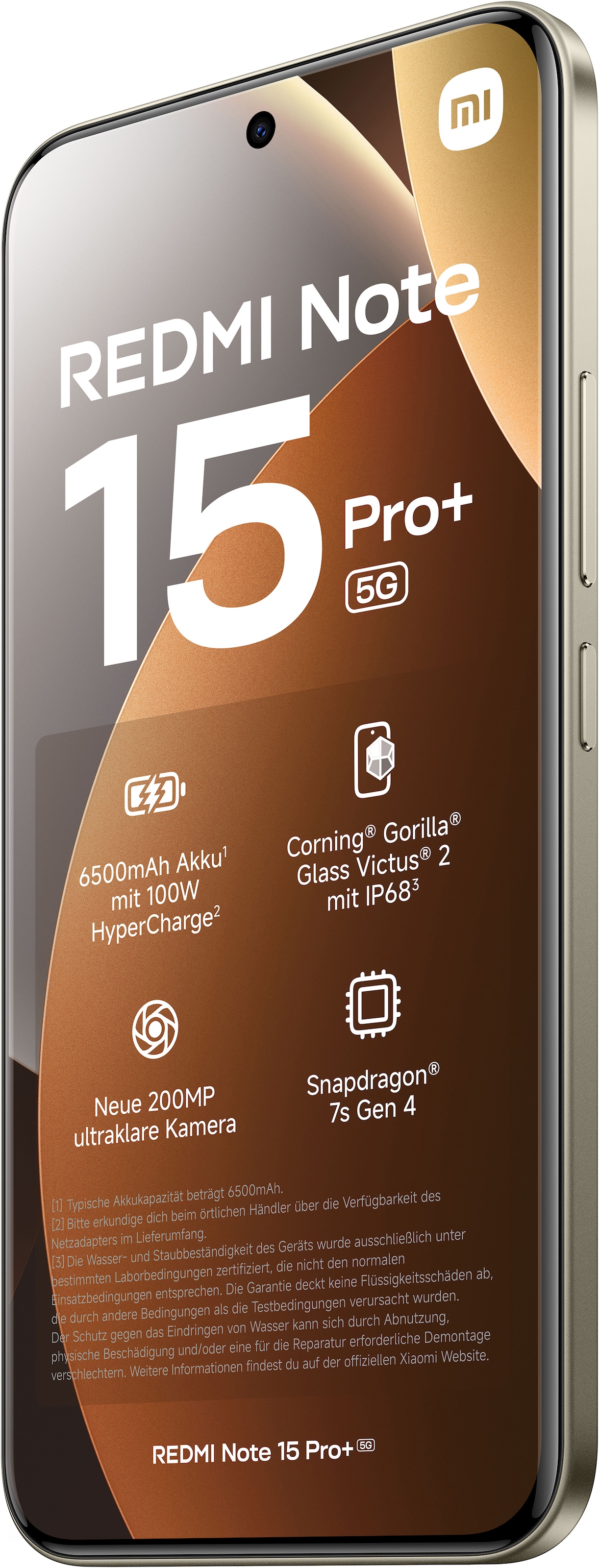 Xiaomi Smartphone »Redmi Note 15 Pro+ 5G 8+256« Mocha Brown