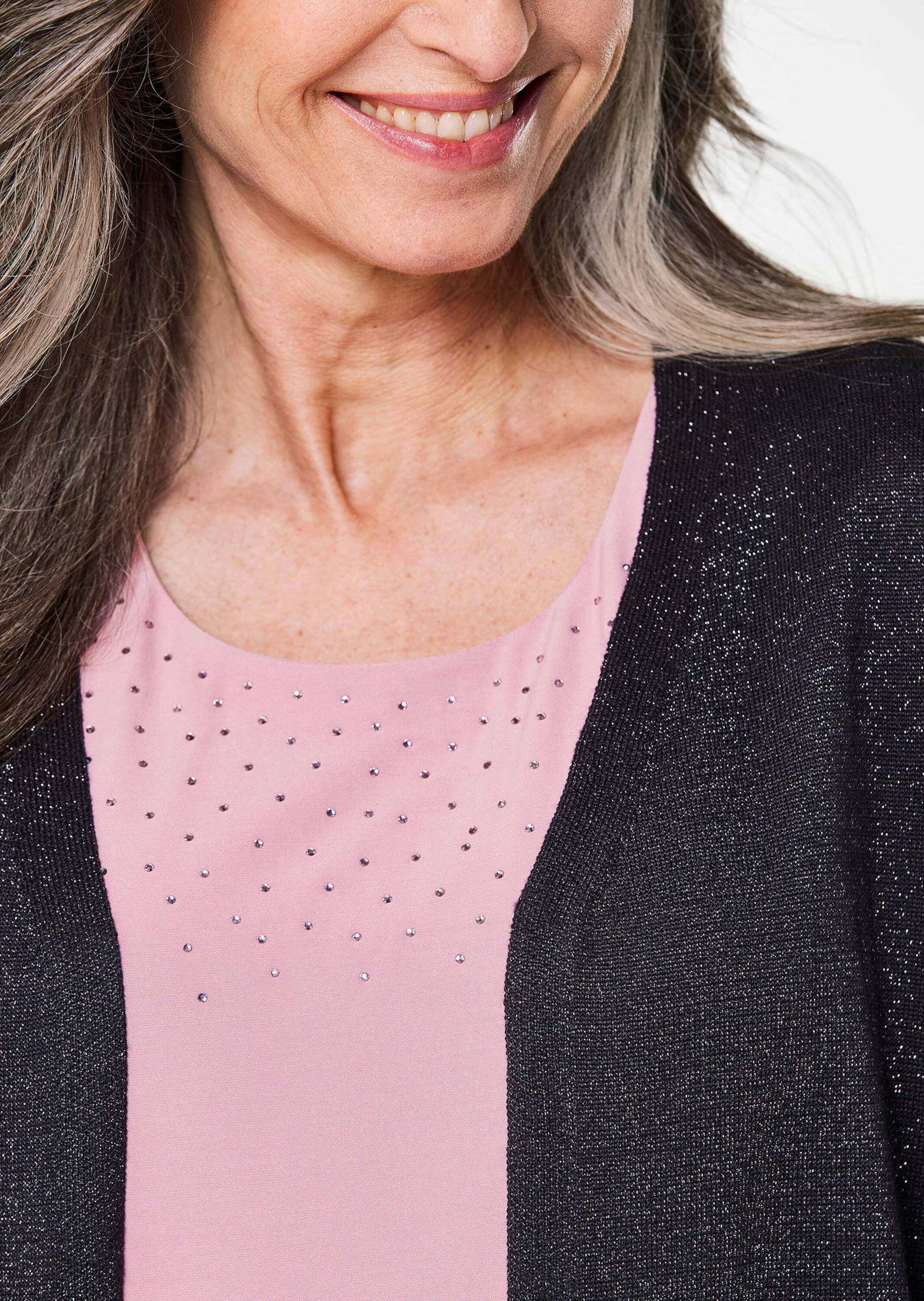 GOLDNER Strickjacke »Strickbolero Wunderbar leichter Strick-Bolero«