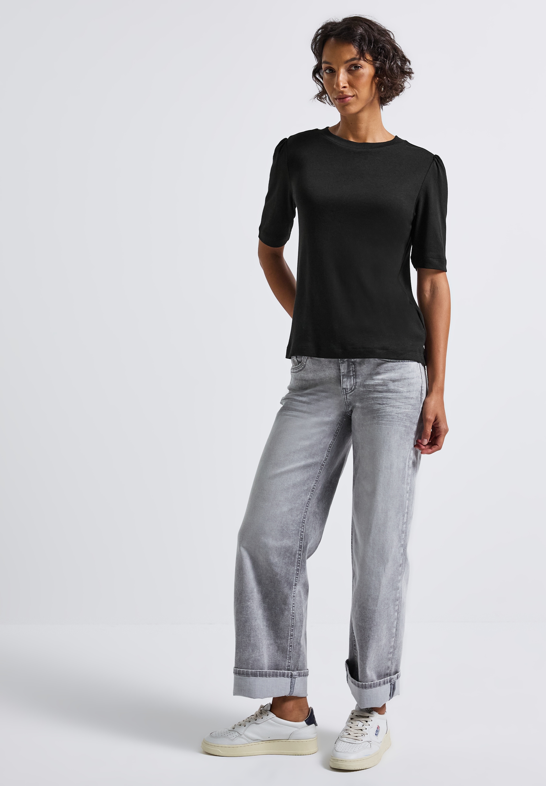 STREET ONE T-Shirt, im soften Baumwoll-Mix