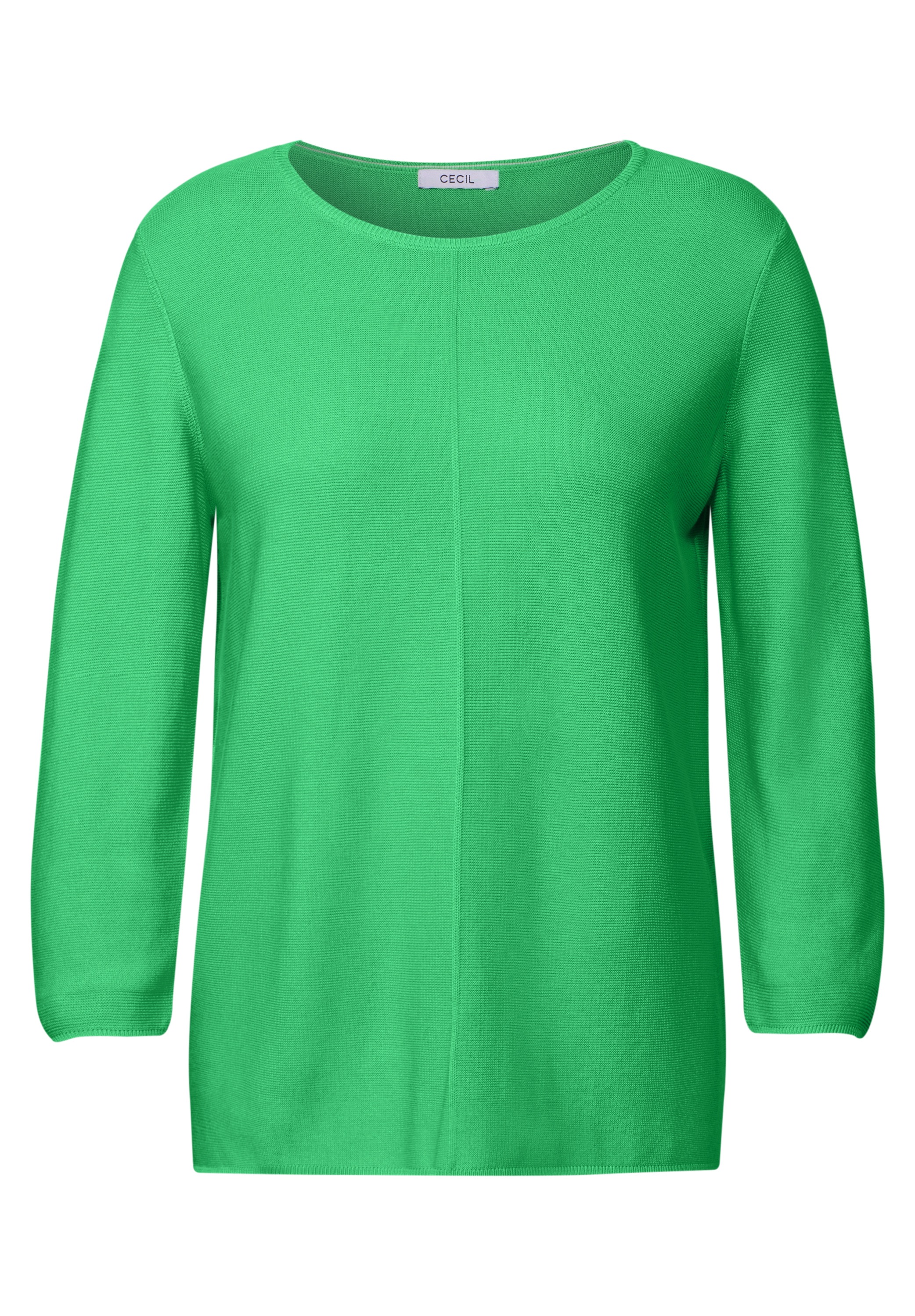 Cecil Strickpullover, mit 3/4-Arm und Rundhals