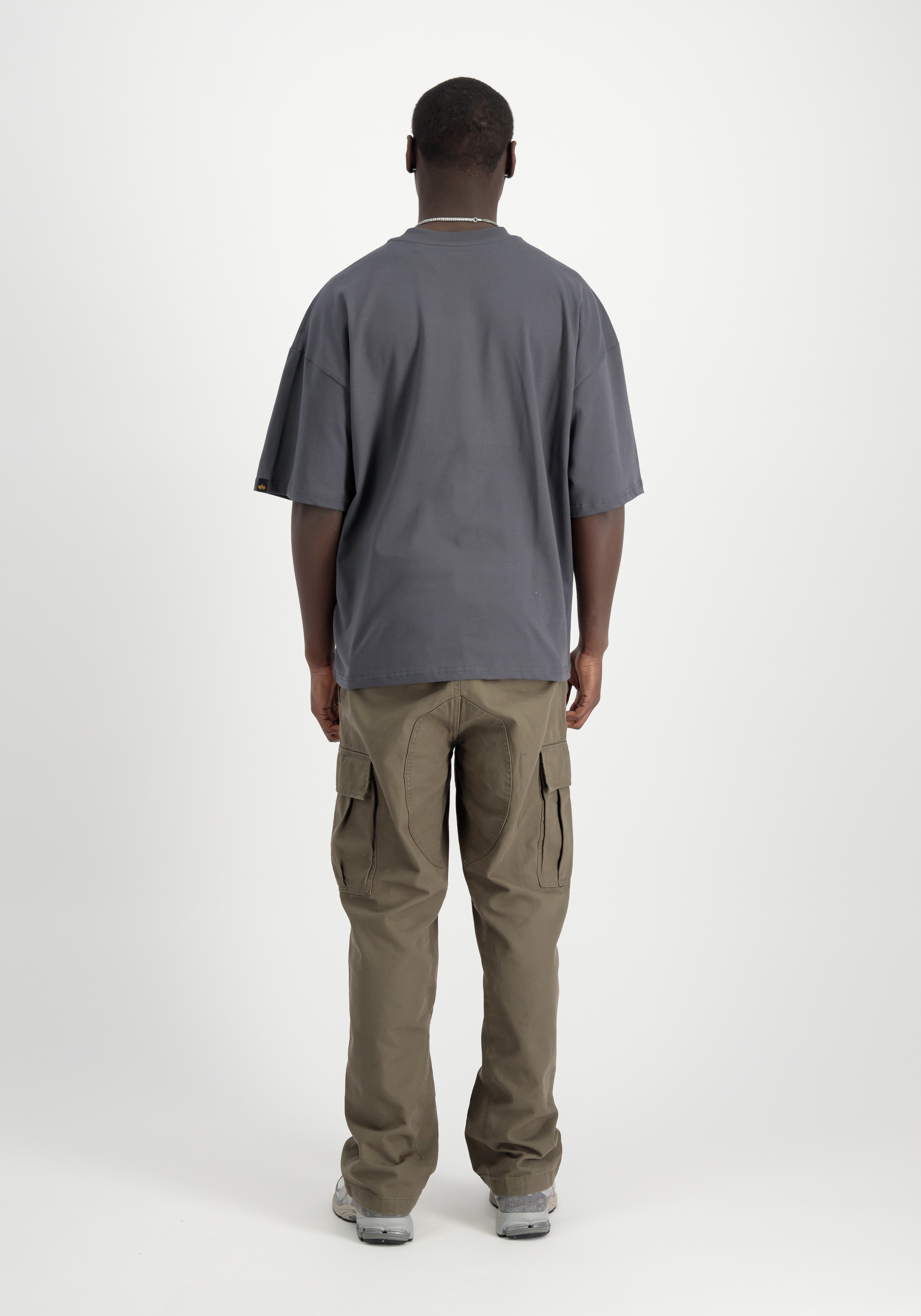 Alpha Industries T-Shirt »Flock Logo T-Shirt T-Shirt«