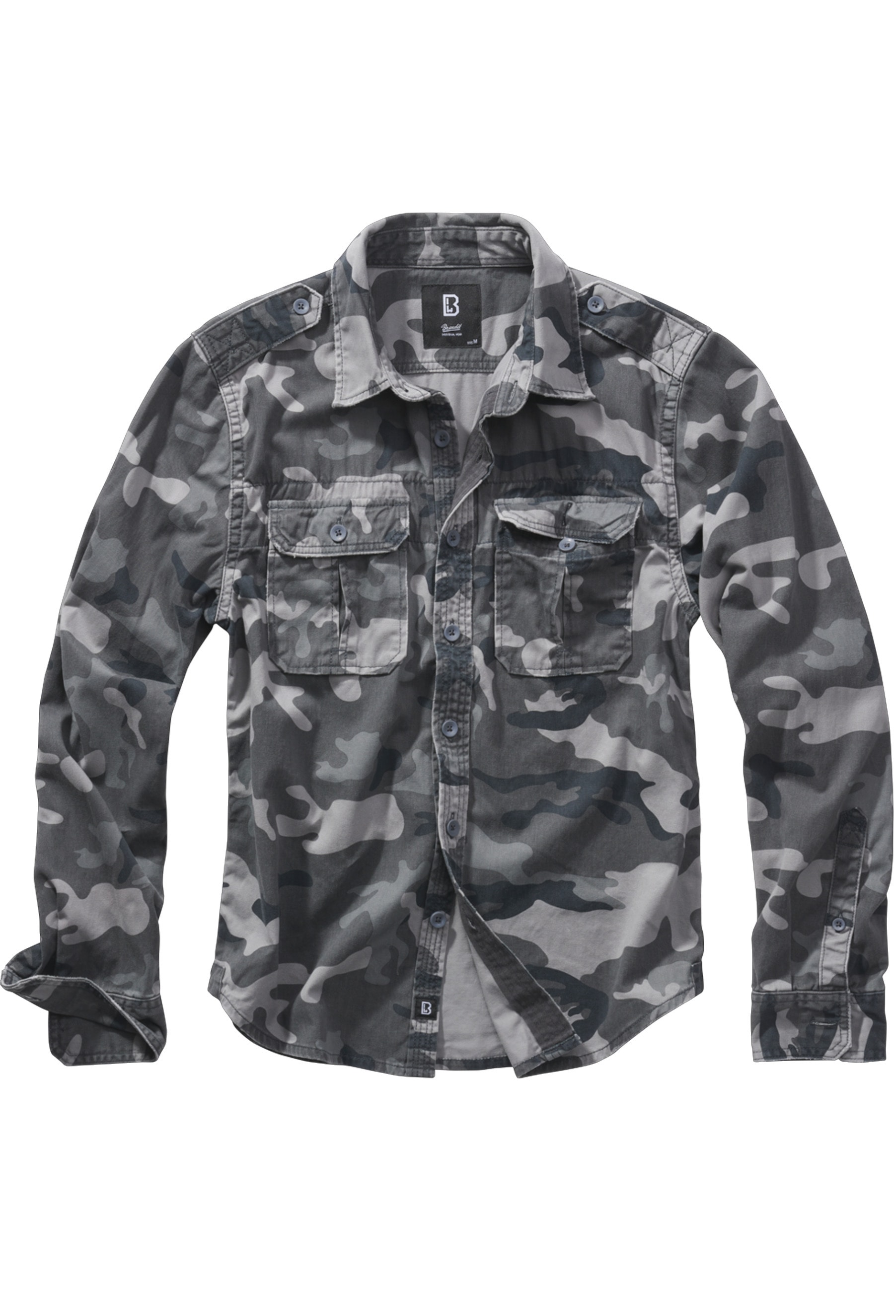 Brandit Langarmhemd "Brandit Herren Vintage Shirt" 1 Stk. günstig online kaufen