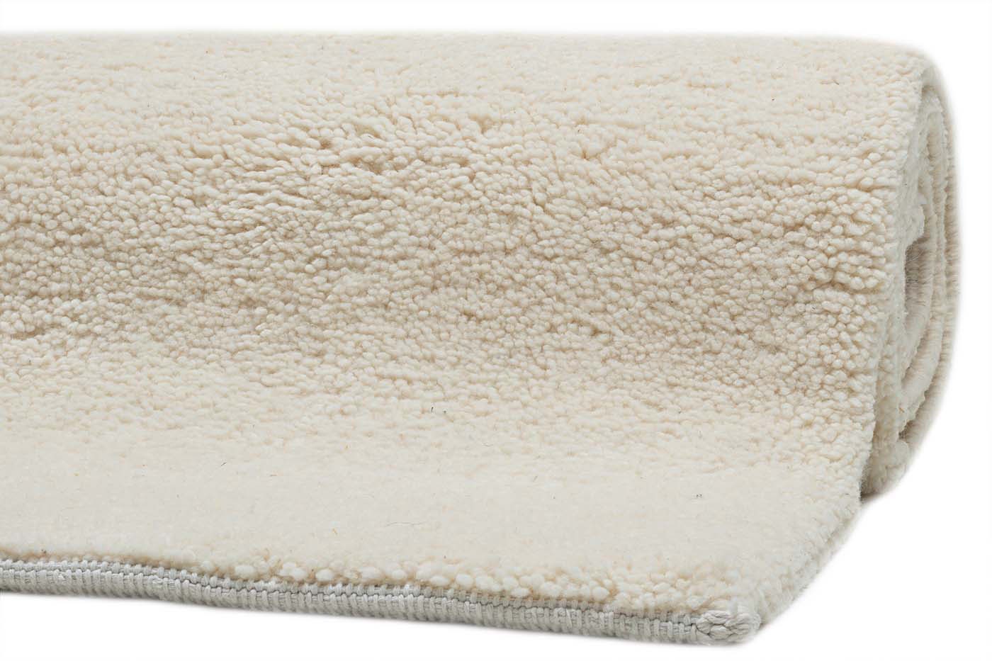 Wollteppich OTTO HOME "Mohan" Gr. 1, beige (natur weiß), B:60cm H:25mm L:90cm, Wolle, Teppiche, echter Berber aus Marokko, reine Wolle, Woll-Shaggy, handgeknüpft 2