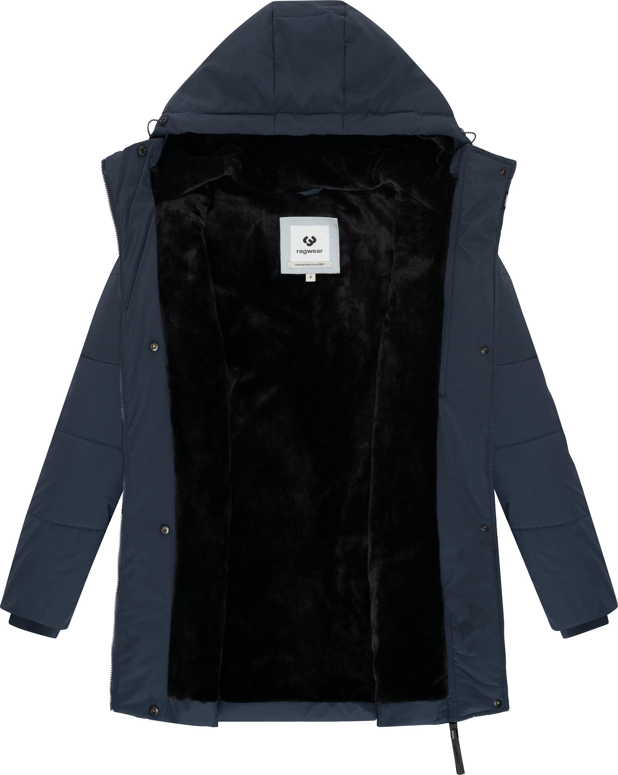 Ragwear Steppmantel »Pevilla YOUMODO«, Wasserdichter Damen Winter gesteppter Kurzmantel