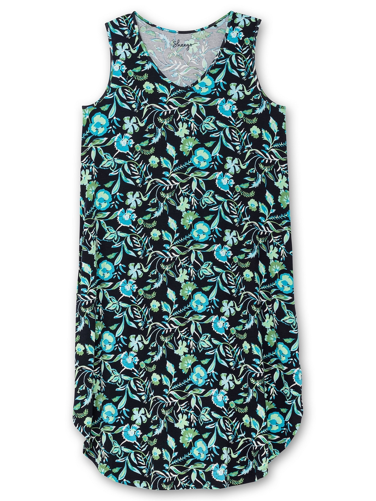 Sheego Jerseykleid »Große Größen«, mit Ornamentprint