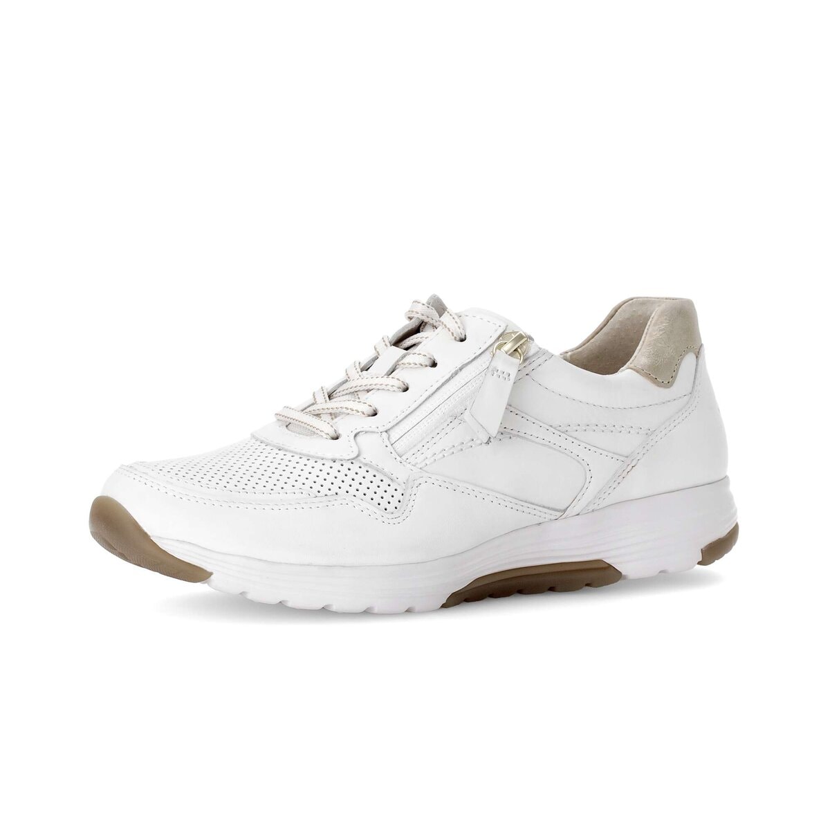 Gabor Sneaker "Sneaker low Materialmix Leder" günstig online kaufen