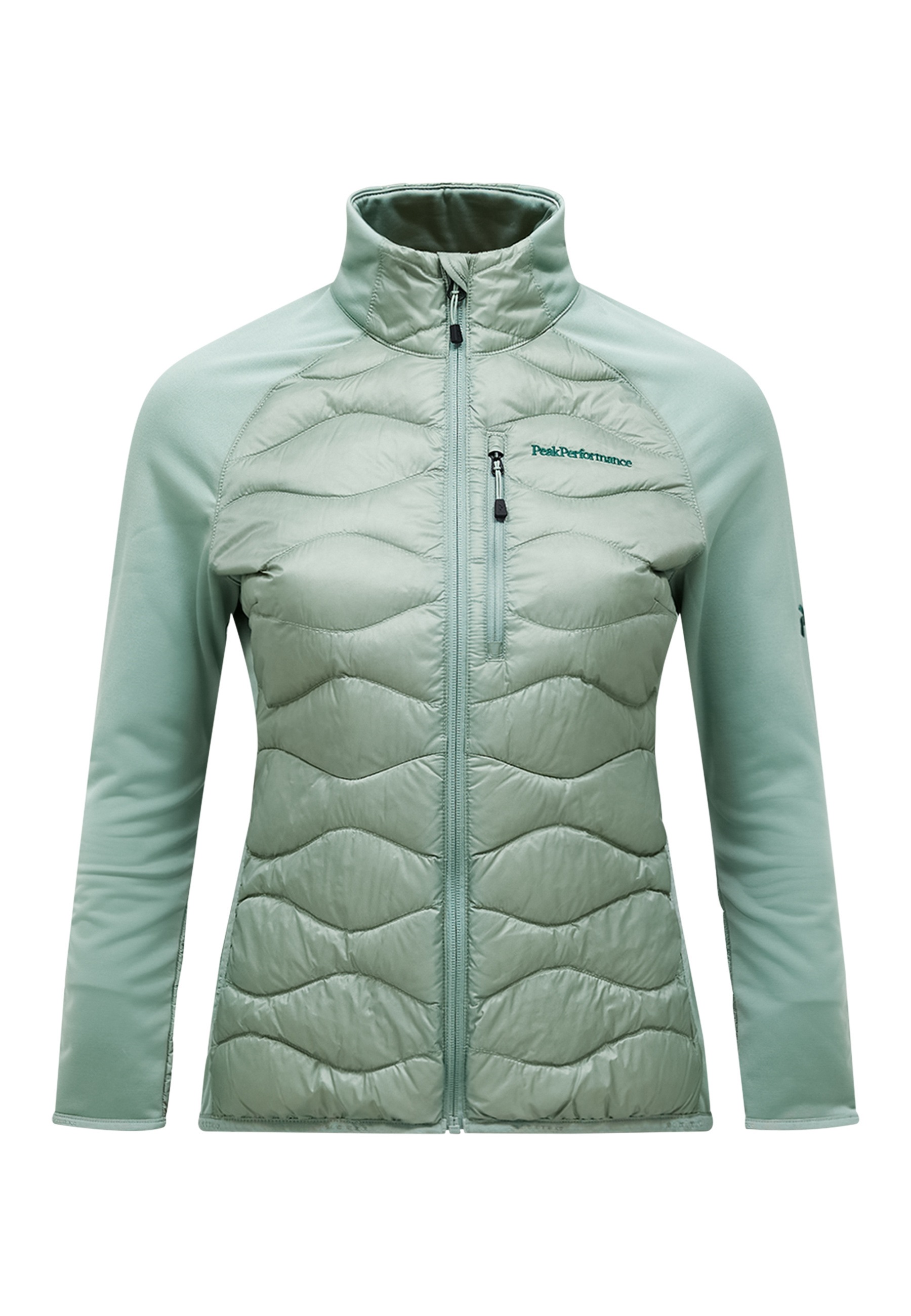 Peak Performance Trainingsjacke "W Helium Hybrid Down Jacket" mit sportivem Design