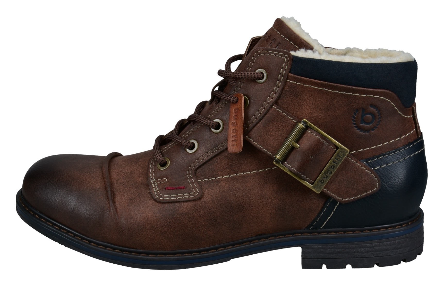 bugatti Winterboots, Boots, Schnürboots, Workerboots mit Innenreißverschlus günstig online kaufen