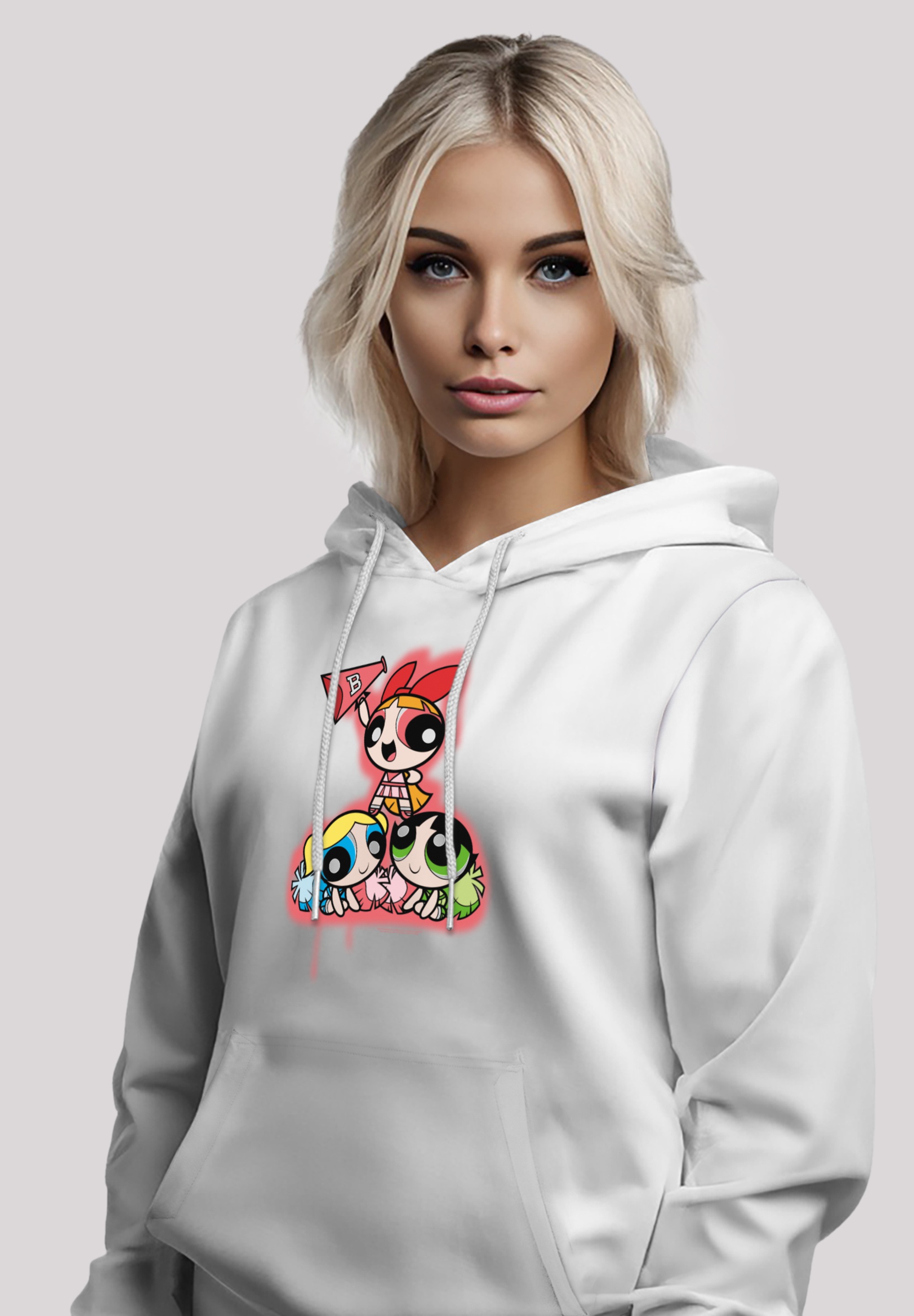F4NT4STIC Kapuzenpullover »Powerpuff Girls Cheerleaders«, Premium Qualität