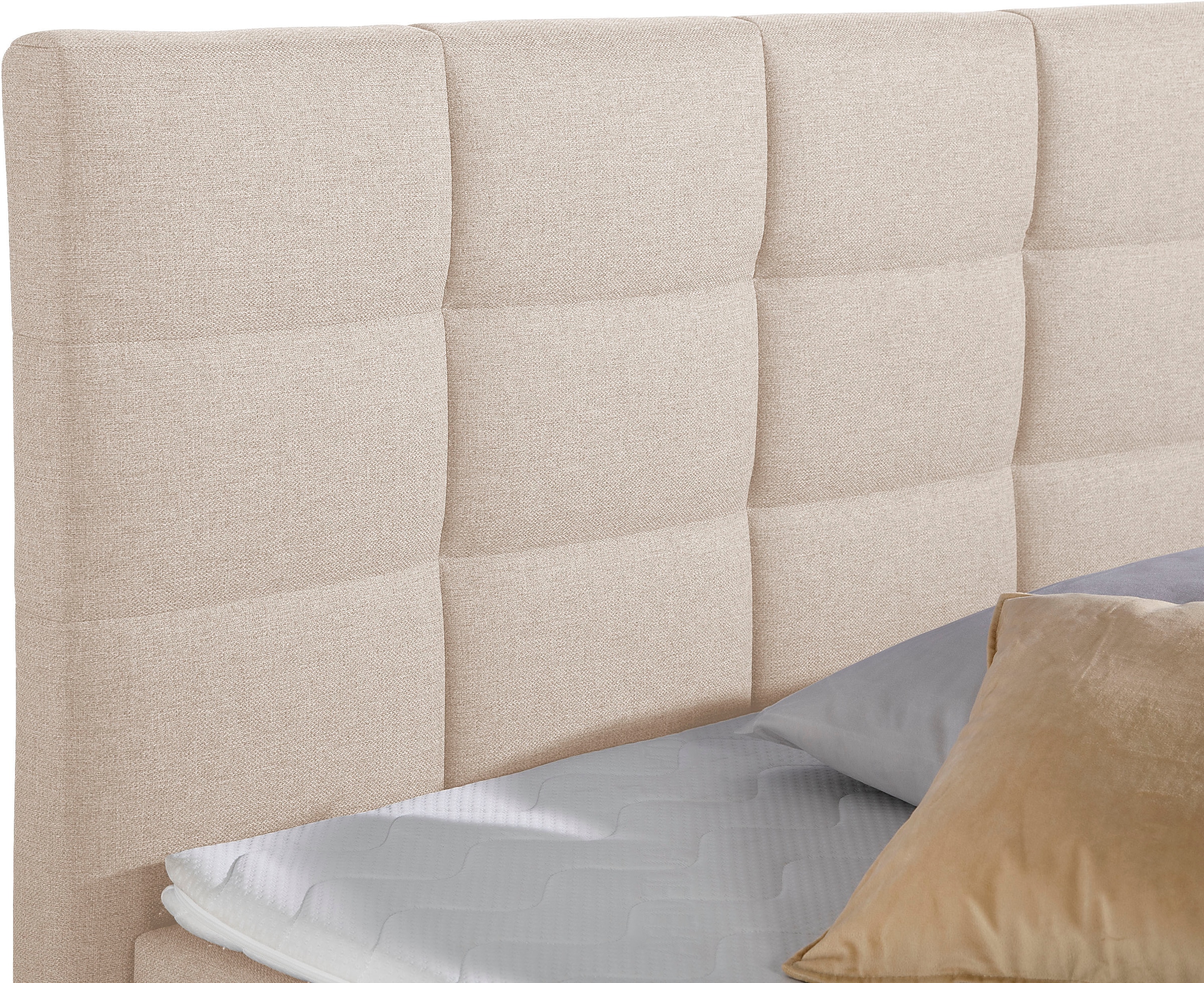 Home affaire Boxbett Boxbett mit Bettkasten und Fußteil, inkl. Topper