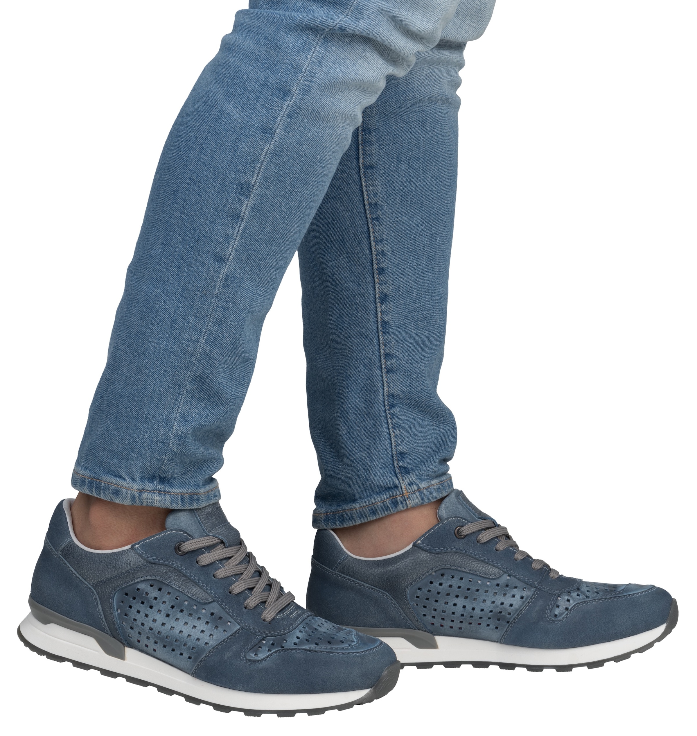 Rieker Sneaker, Schnürschuh, Halbschuh mit luftdurchlässiger Perforation