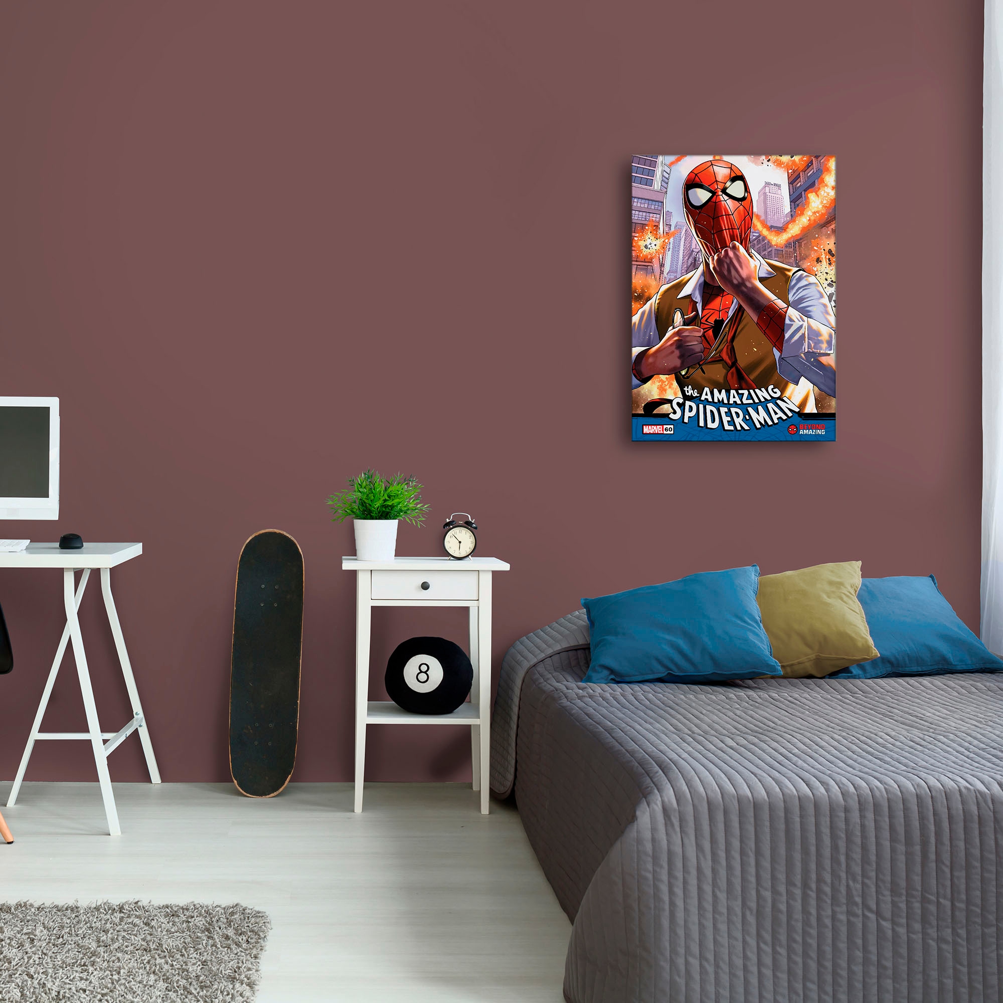 MARVEL Leinwandbild "Spiderman The Amazing", Comic-Fantasy, (1 St.), Spider günstig online kaufen