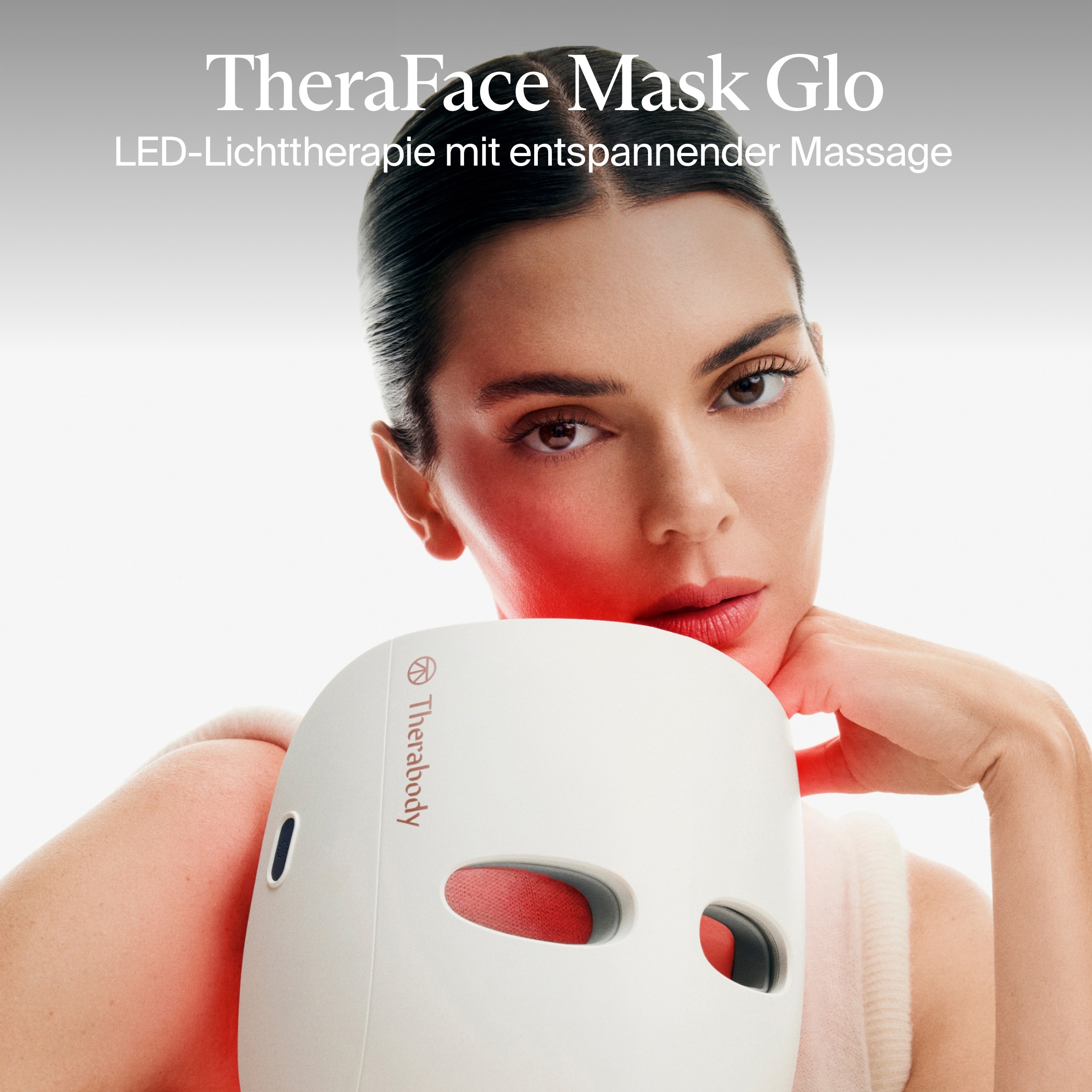 Therabody LED-Gesichtsmaske »TheraFace Mask Glo LED-Hautpflegemaske mit Massagefunktion« Verbesserung der Hautstruktur, klinisch erwiesene Vorteile