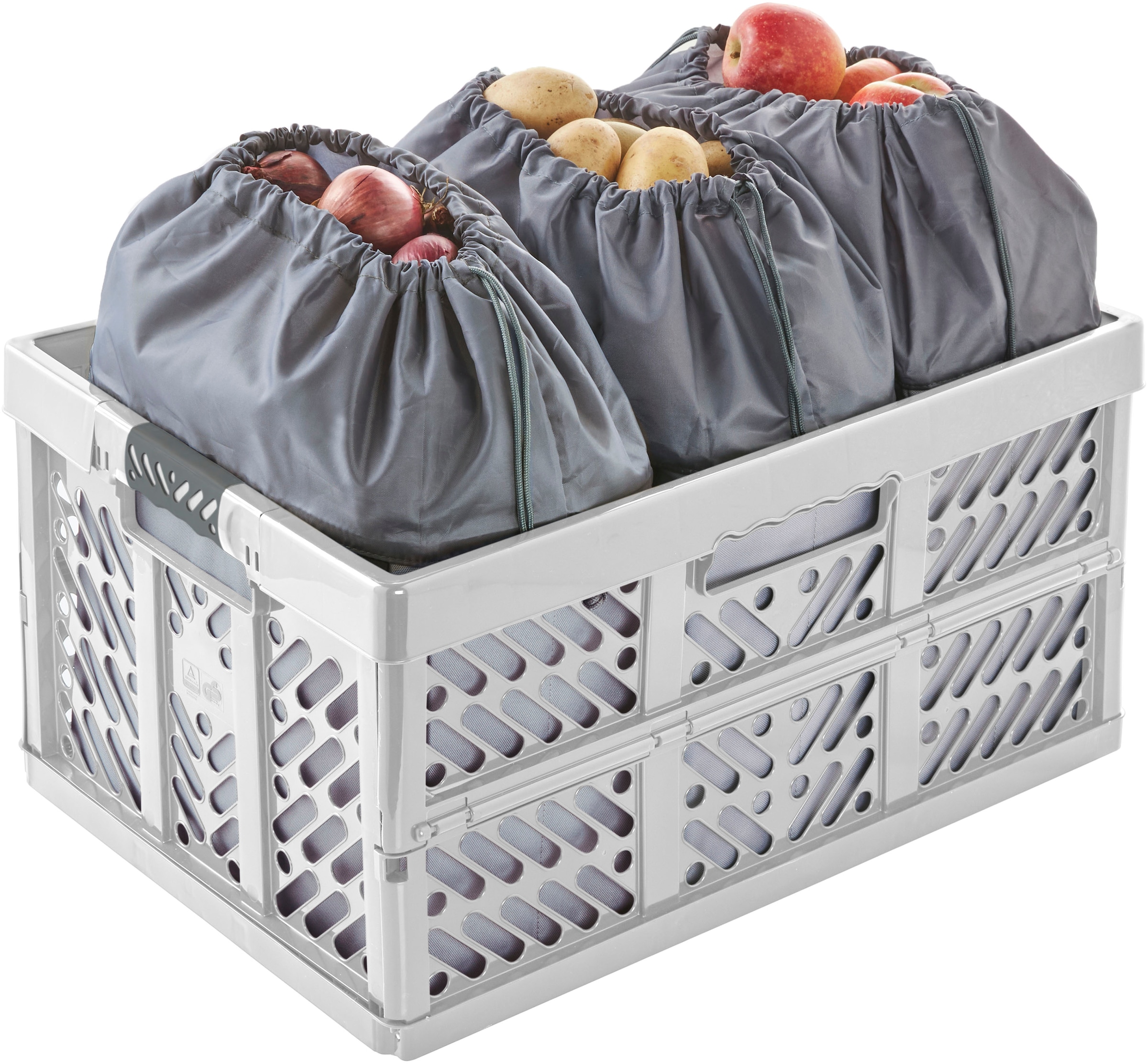 keeeper Faltbox »neo, faltbarer Einkaufsorganizer für Klappboxen«, (1 St.), aus recycelten PET-Flaschen