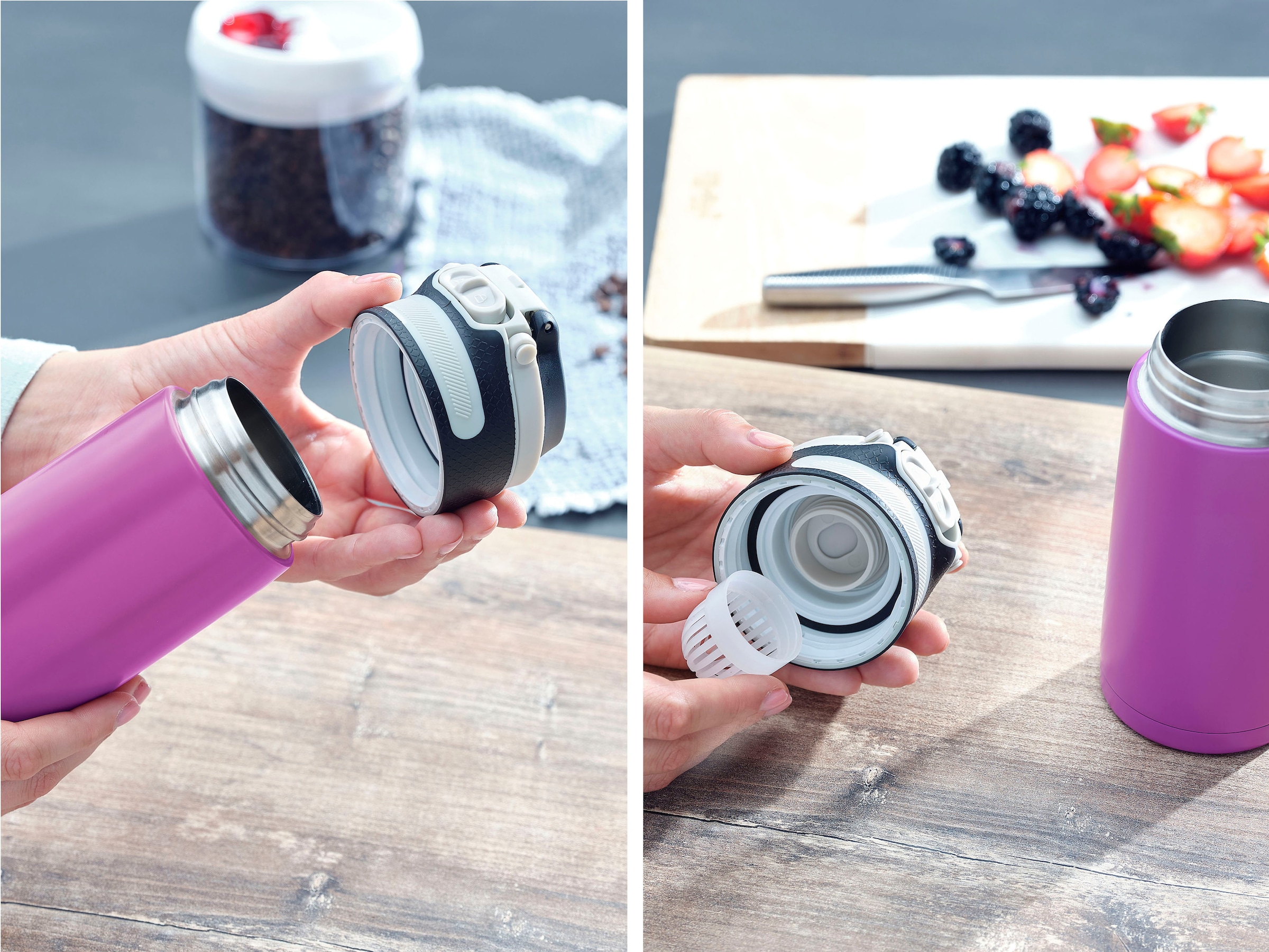 Leifheit Thermoflasche »Flip« 350 ml