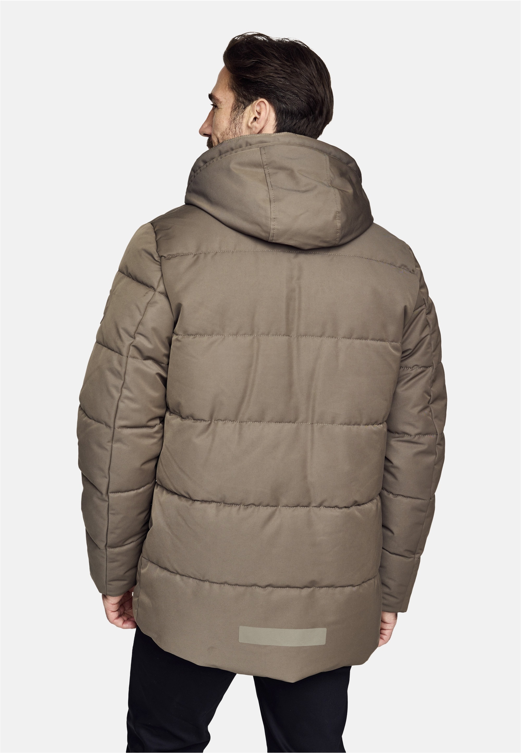 Outdoorjacke NEW CANADIAN "DRYIQ", Herren, Gr. 54, stein, 100% Polyester, unifarben, normal, ohne Ausschnitt, Jacken Outdoorjacke, mit reflektierenden Elementen 3