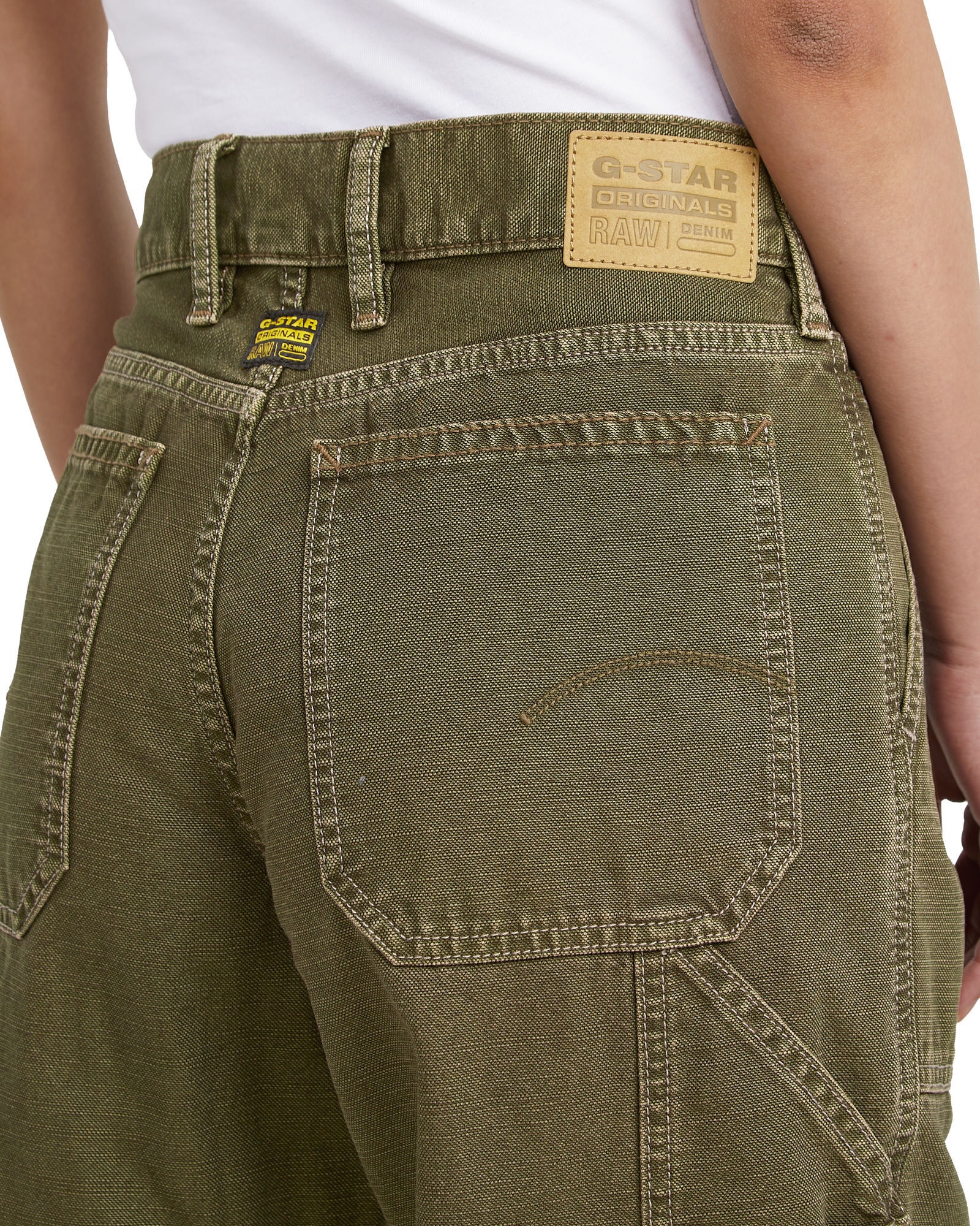 G-star Jean Judee Carpenter Loose Fit Faded Wren Gold 27 Femme 3