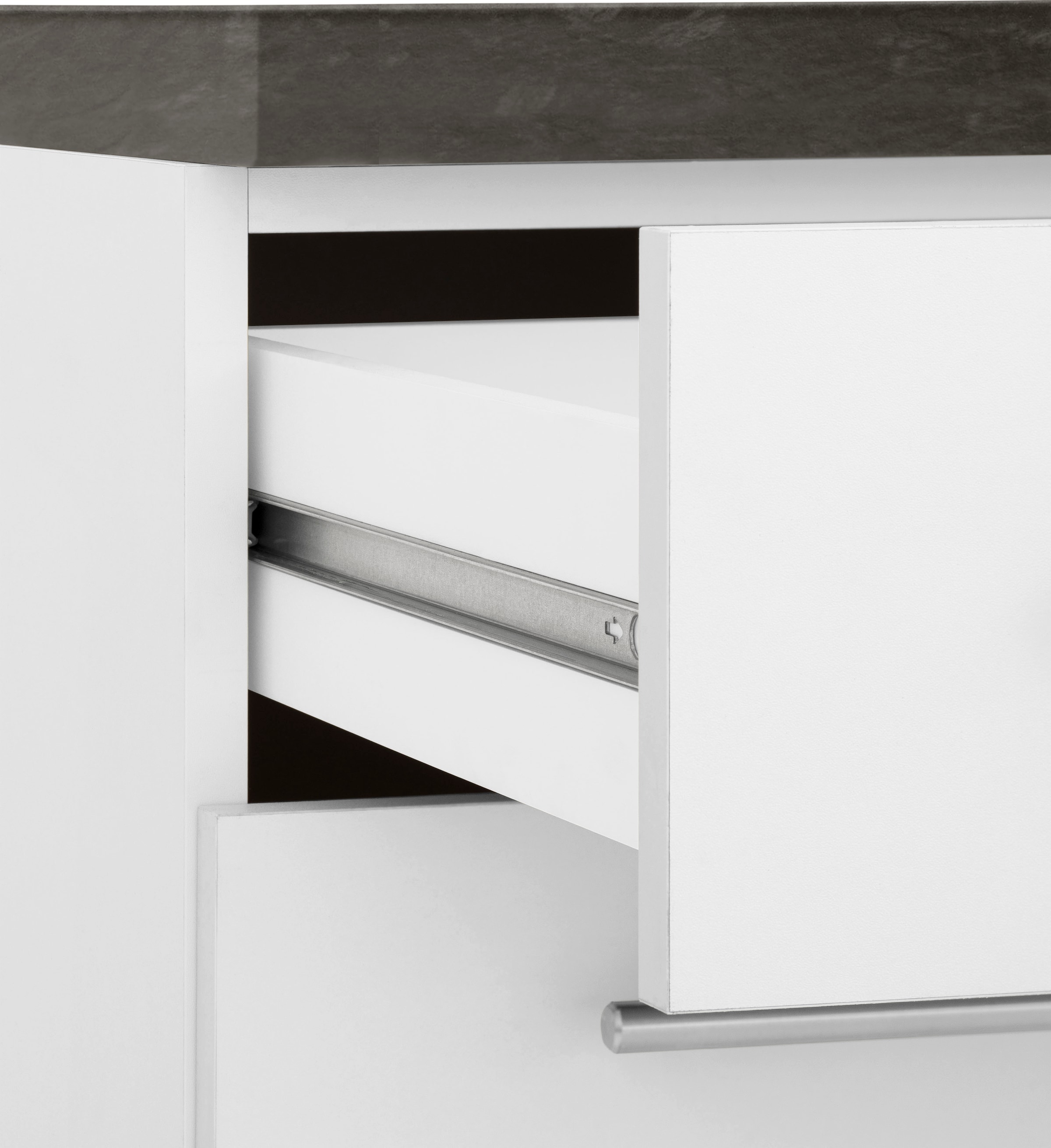 wiho Küchen Küchenzeile »Unna«, mit E-Geräten, Breite 370 cm