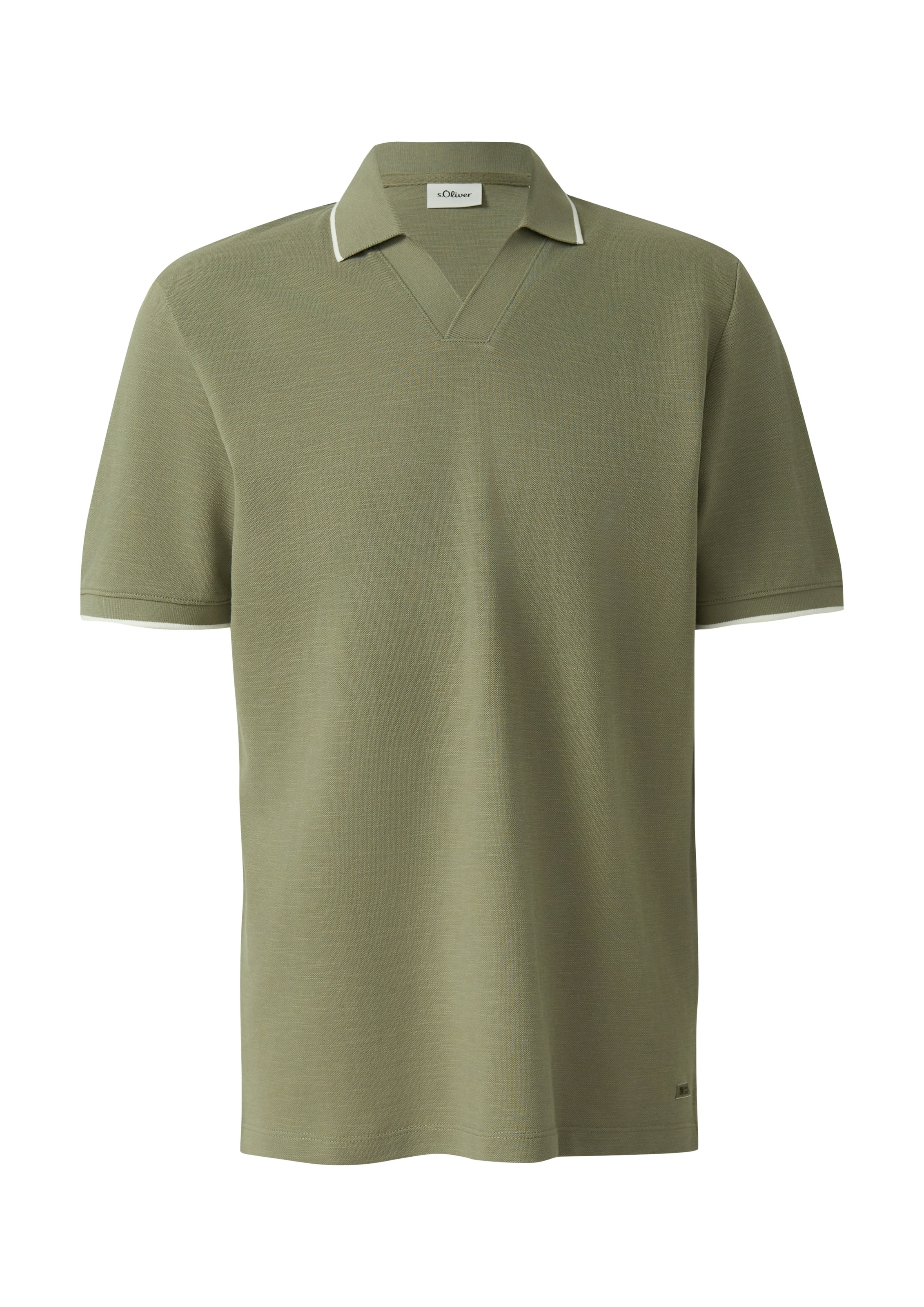 s.Oliver Kurzarmshirt mit Polokragen