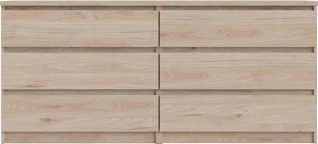 Thumbnail - INOSIGN Kommode "Naia, Aufbewahrung, 6 Schubladen, Hochglanz-Optik, grifflose Front", Modern, skandinavisches Design, in...